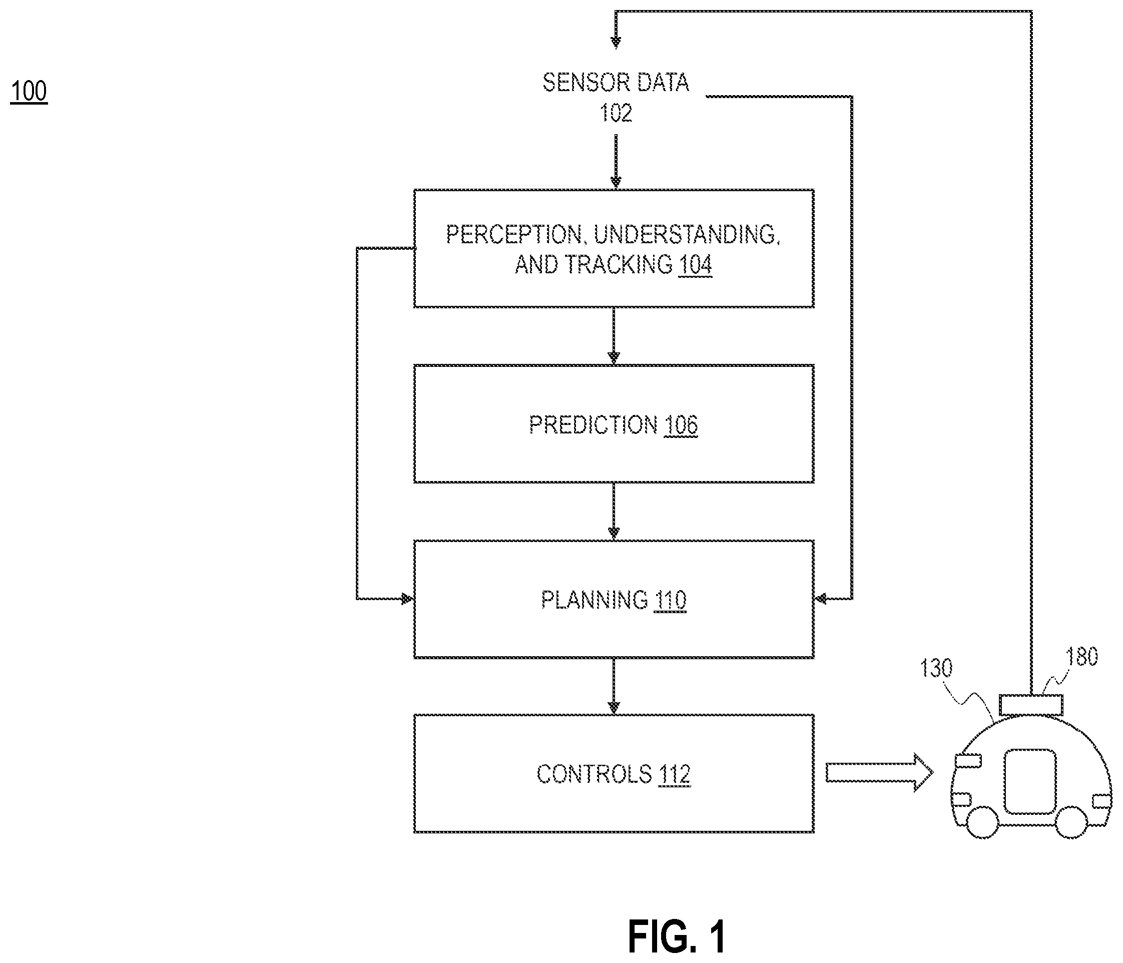 Patent US12579796 — Systems and methods for processing selected portions of radar data — Figure 1