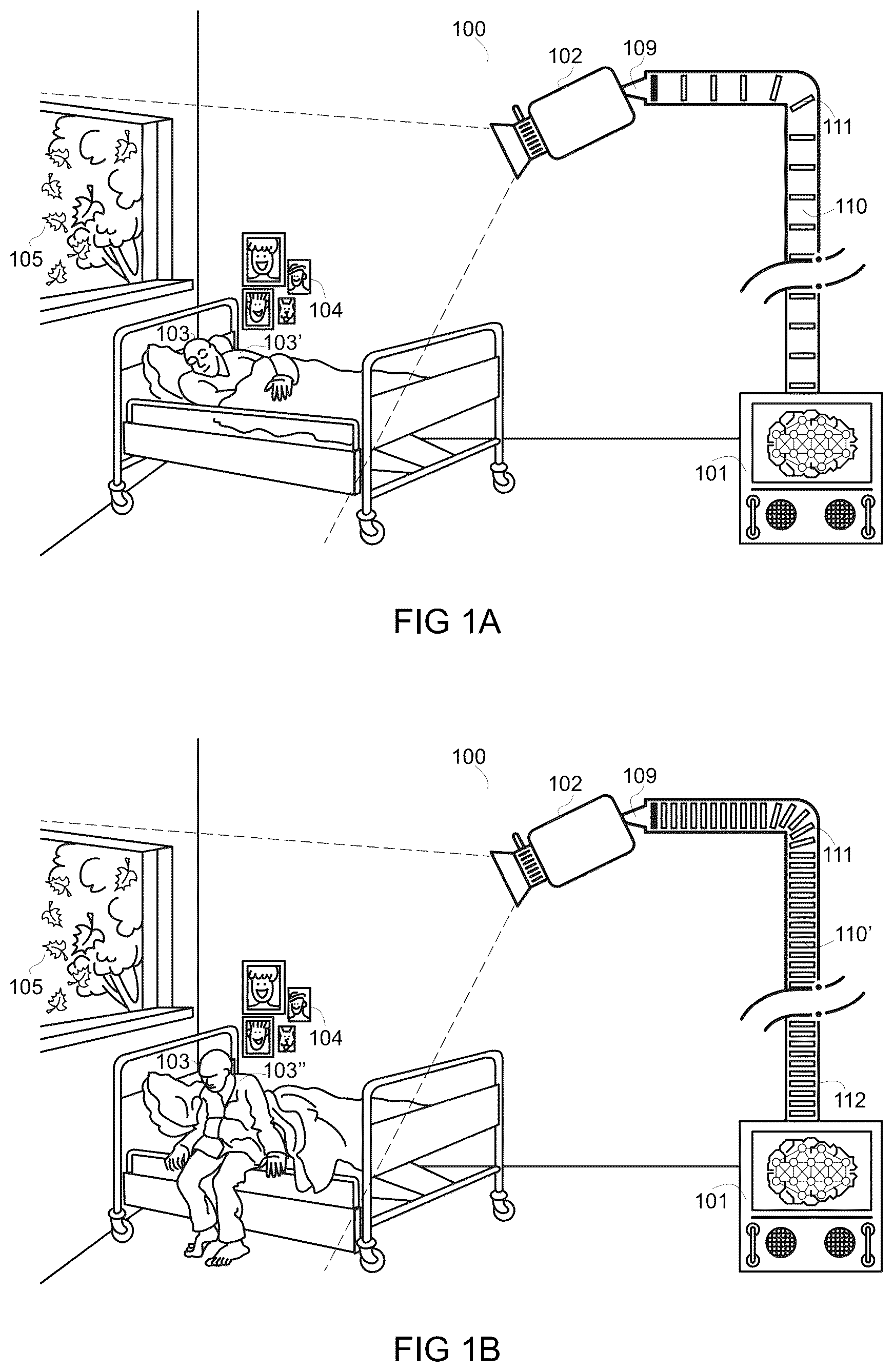 Patent US12579842 — Method for adapting the quality and/or frame rate of a live video stream based upon pose — Figure 1