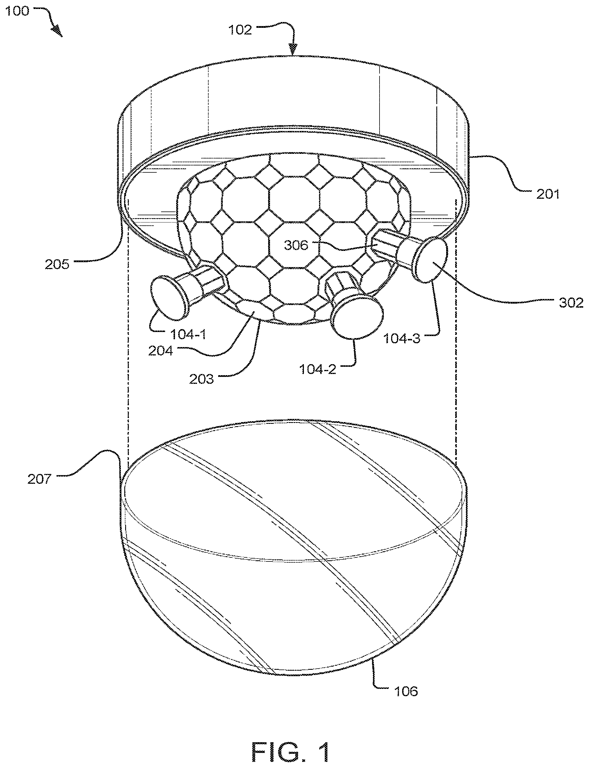 Patent US12579873 — Security camera system with multi-directional mount and method of operation — Figure 1