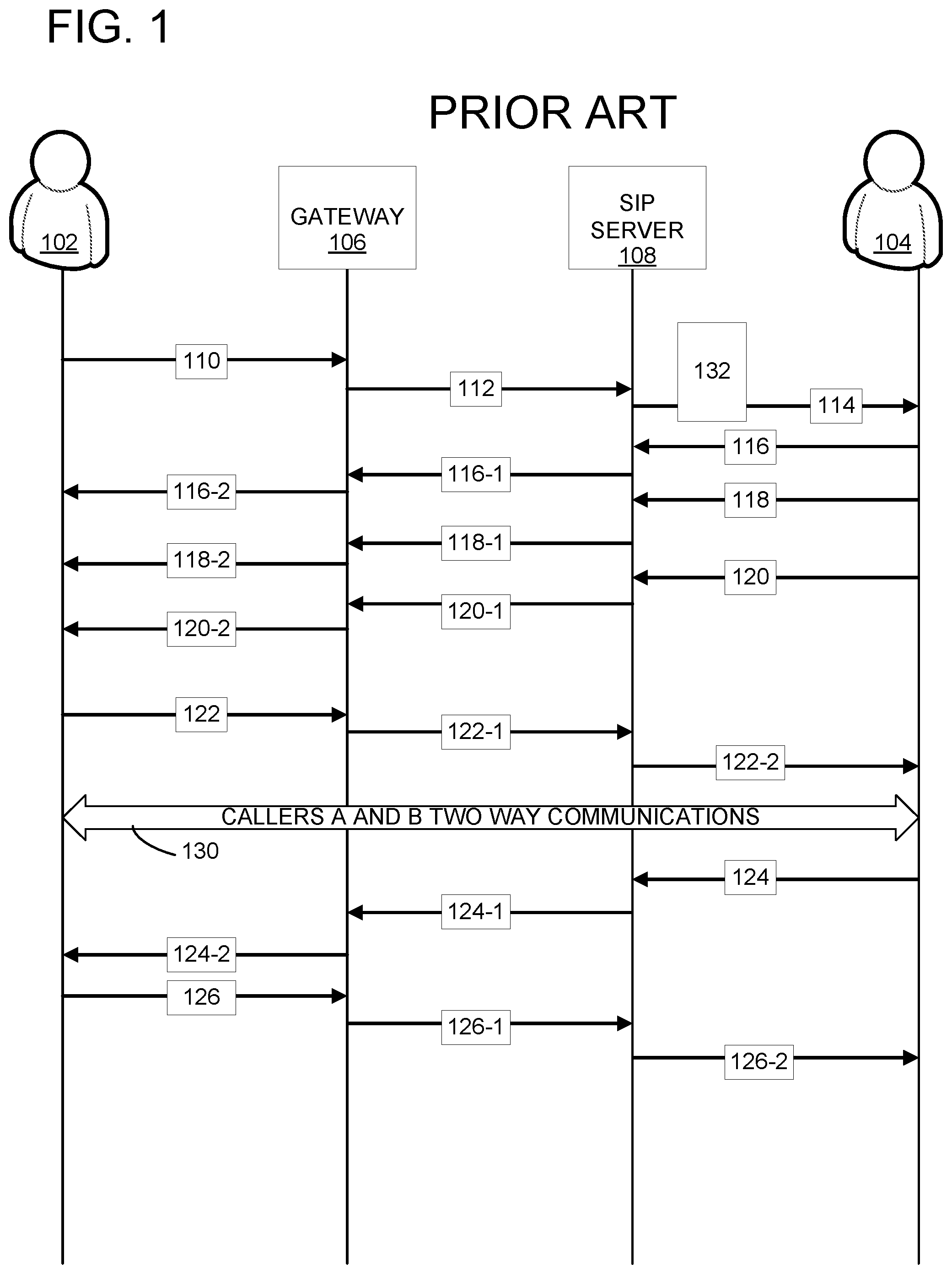 Patent US12581012 — Unique call progress tone invocation timer per client or access type — Figure 1