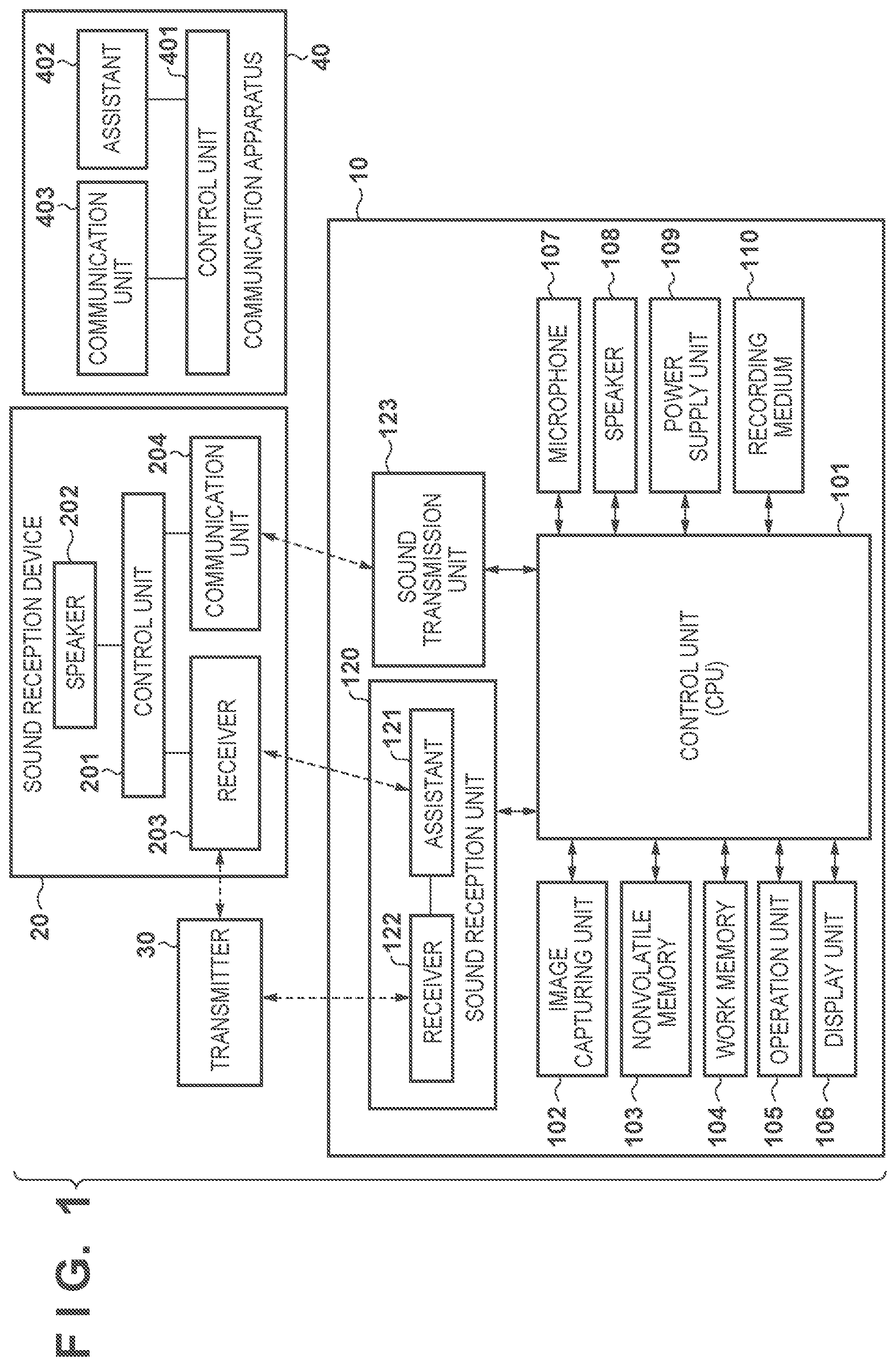 Patent US12581020 — Electronic apparatus and communication apparatus — Figure 1