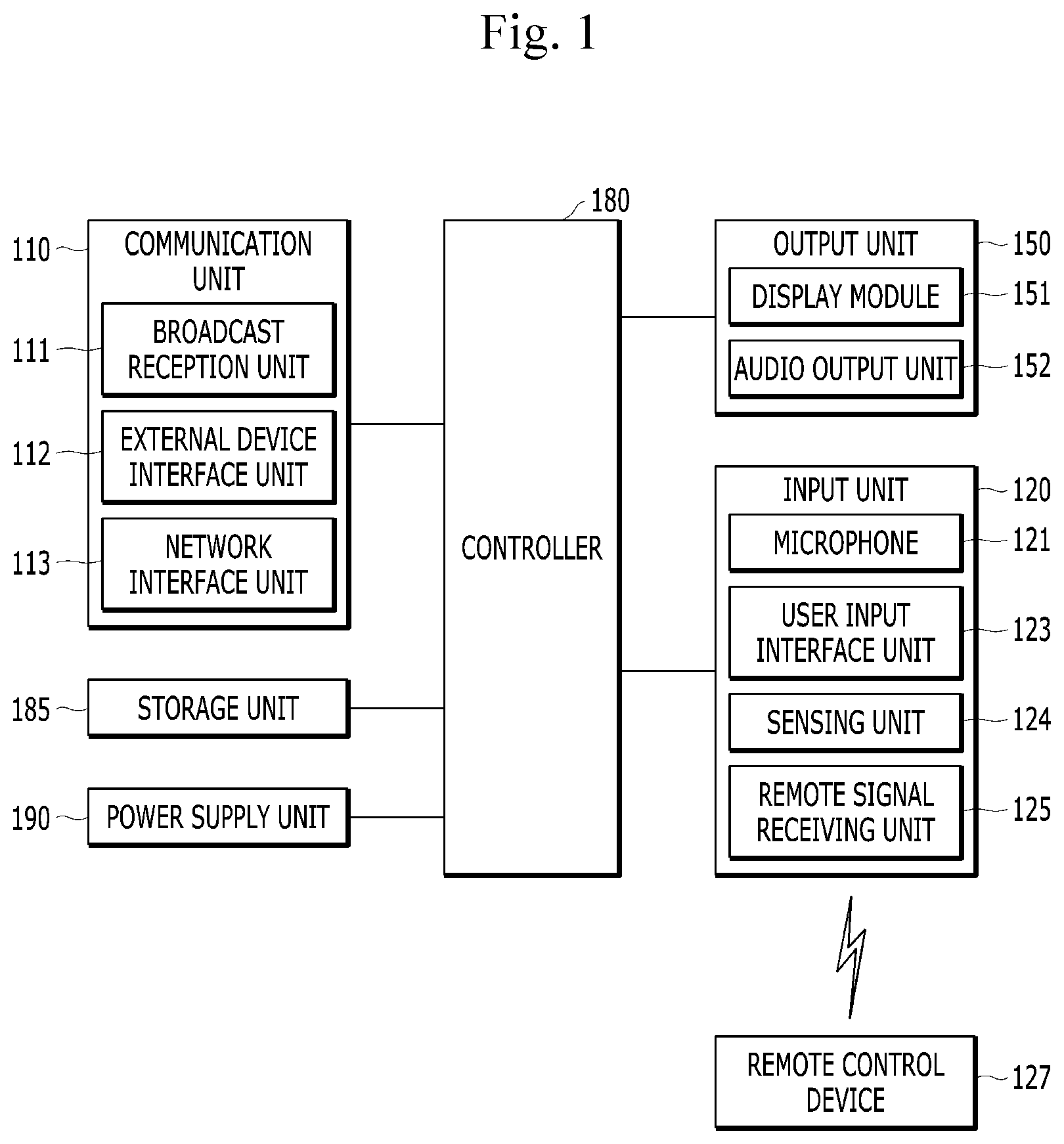 Patent US12581027 Figure 1 – Display device