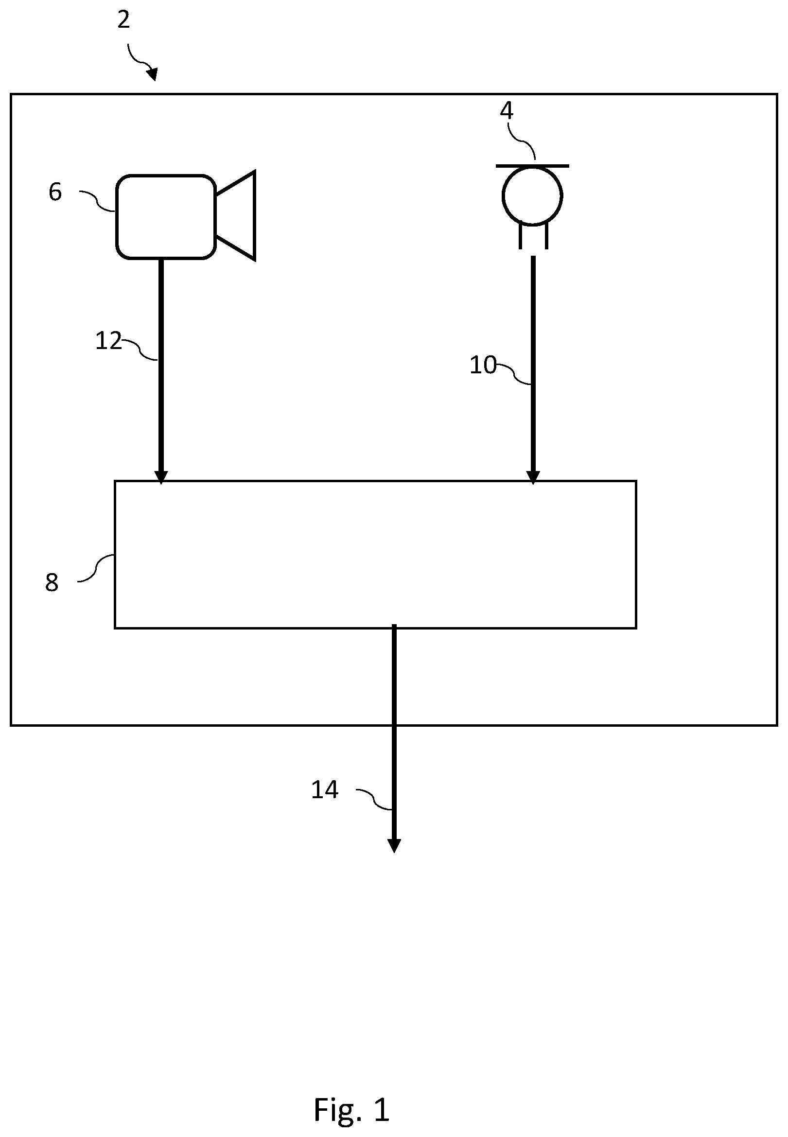 Patent US12581038 — Audio processing in video conferencing system using multimodal features — Figure 1