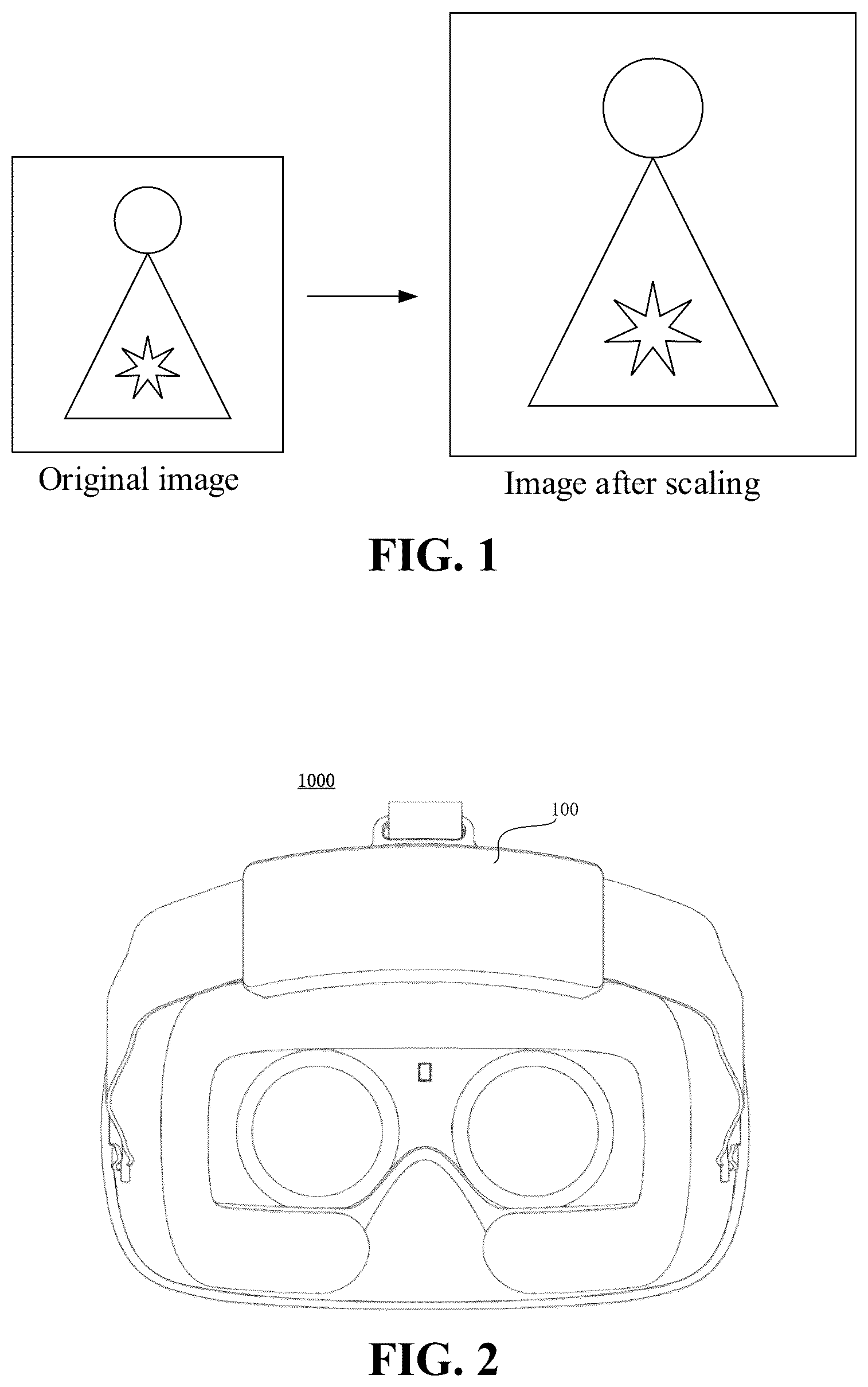 Patent US12581047 Figure 1 – Scaling object to be processed from VR image based on motion vector of user in target direction determined from six-degrees-of-freedom data of VR headset