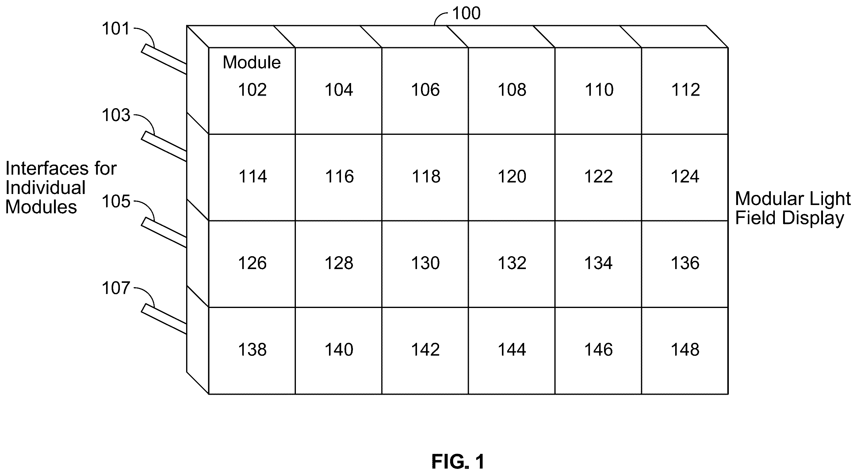 Patent US12581048 — Display-optimized light field representations — Figure 1