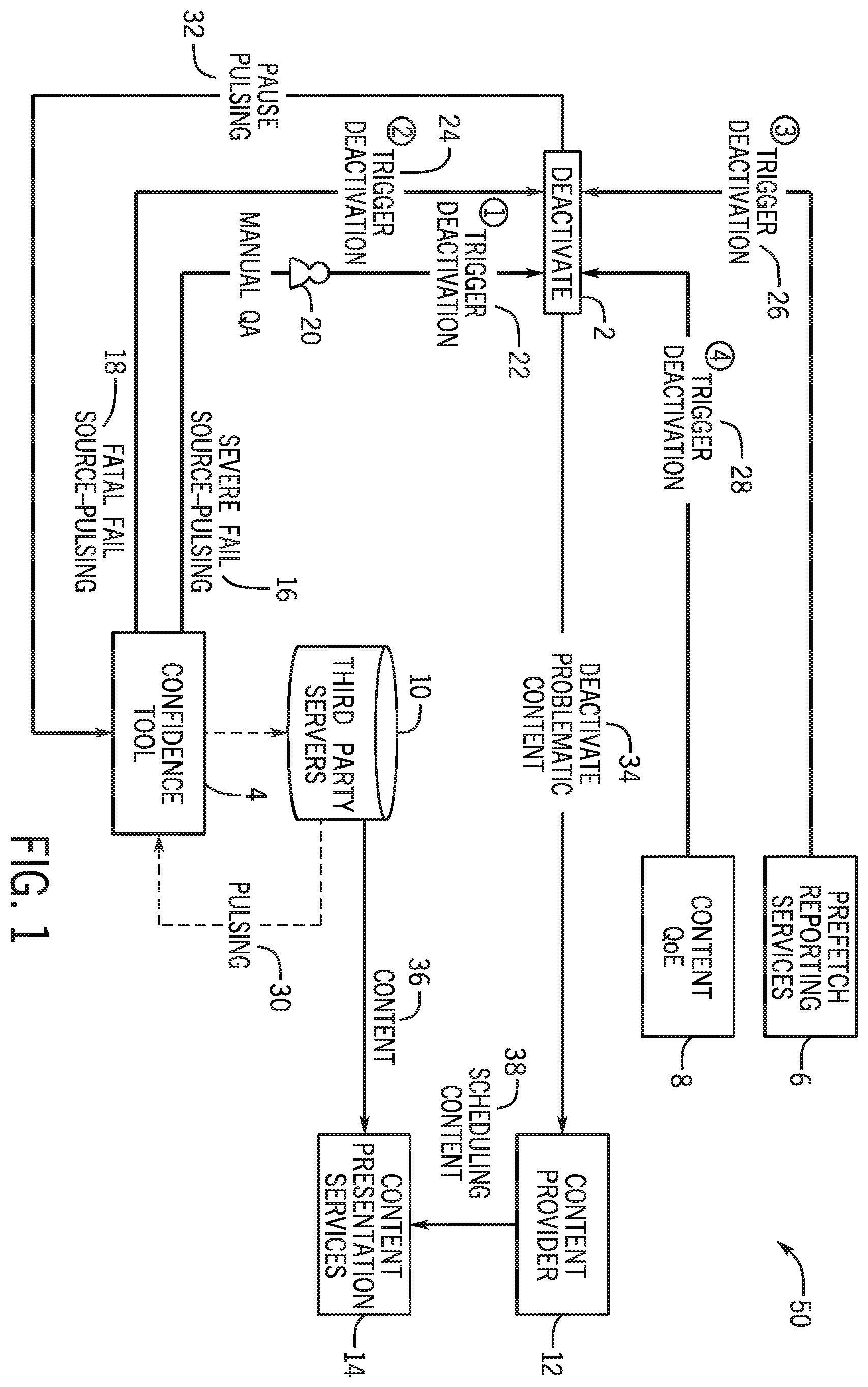 Patent US12581147 Figure 1 – Systems and methods for controlling quality of content
