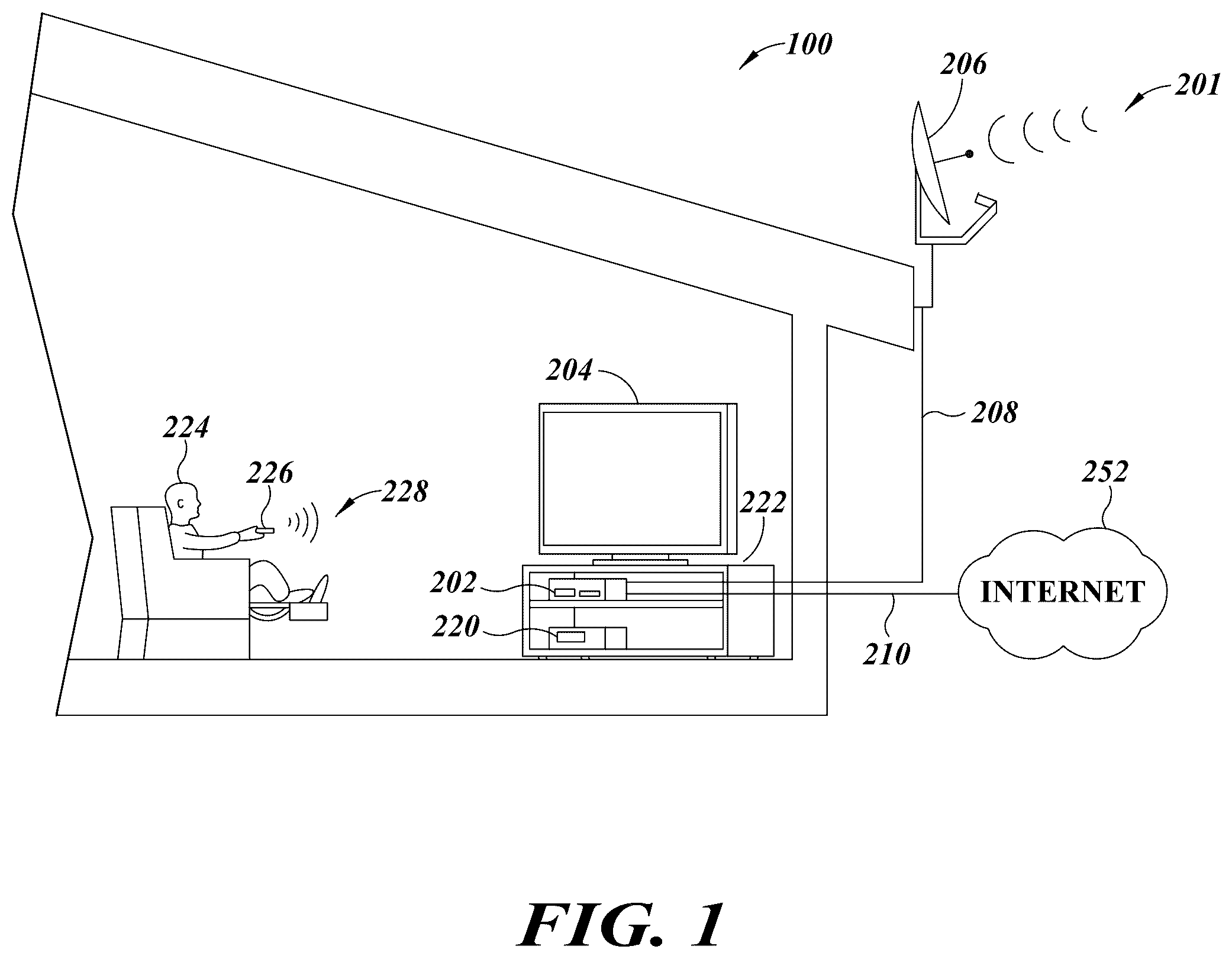 Patent US12581167 — Dynamic content selection menu — Figure 1