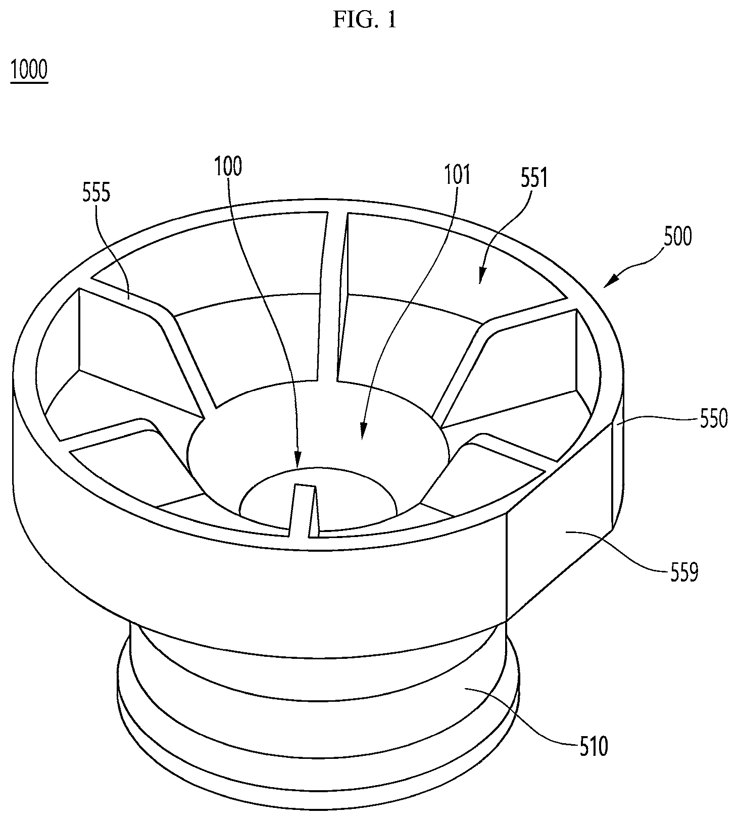 Patent US12581179 — Camera module and vehicle comprising same — Figure 1