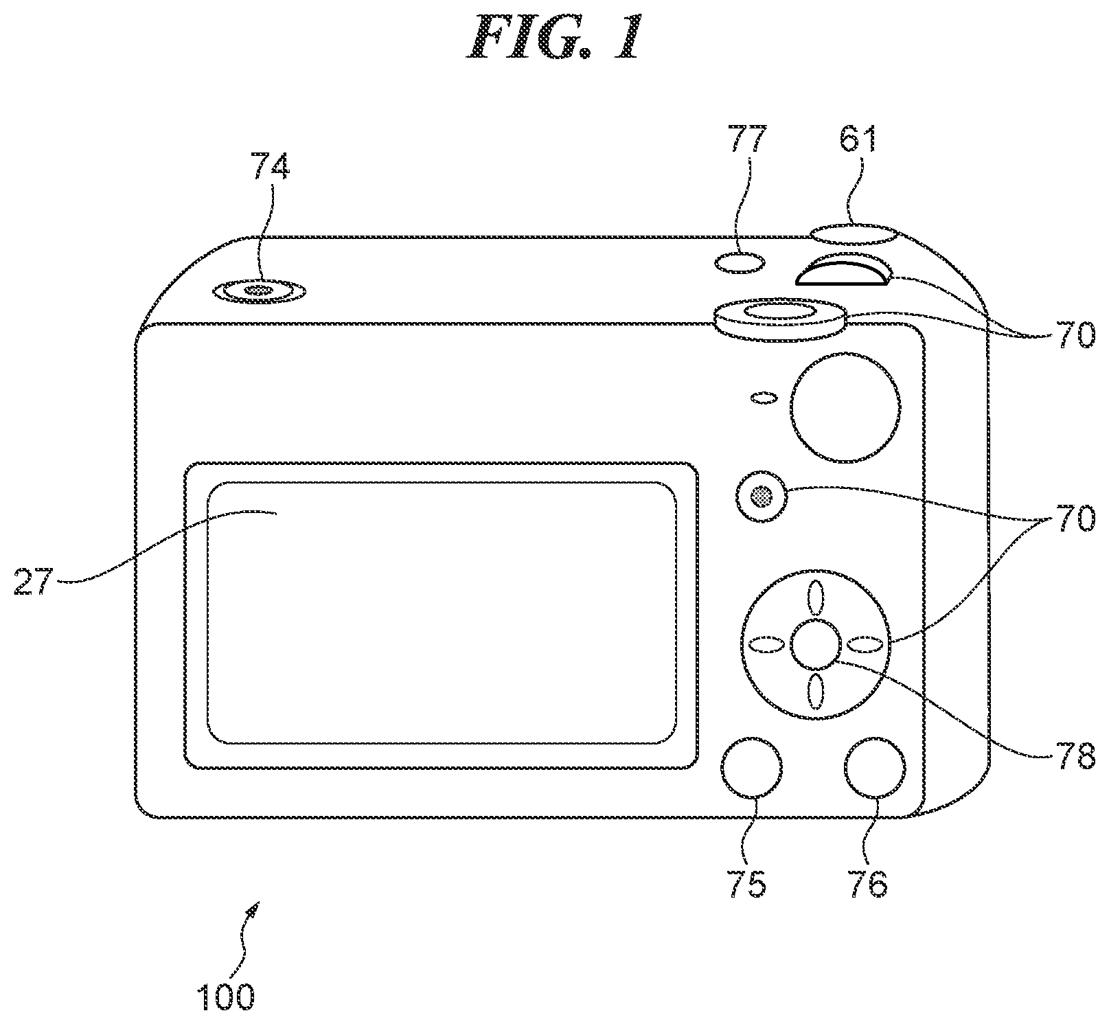 Patent US12581184 — Electronic apparatus capable of displaying setting item group on display, control method therefor, and storage medium — Figure 1