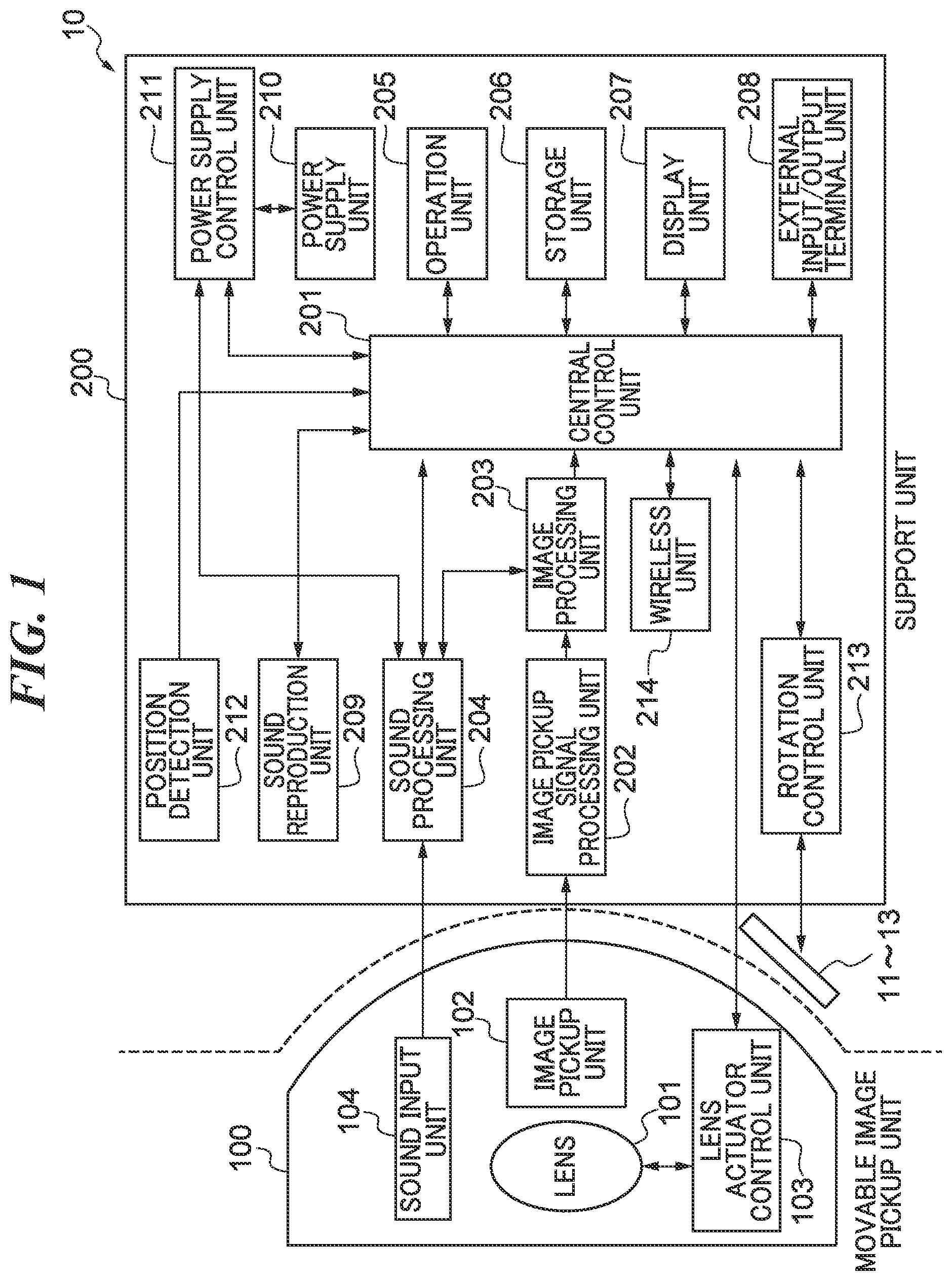 Patent US12581186 Figure 1 – Image pickup apparatus, control method for image pickup apparatus, and storage medium capable of easily retrieving desired-state image and sound portions from image and sound after specific sound is generated through attribute information added to image and sound