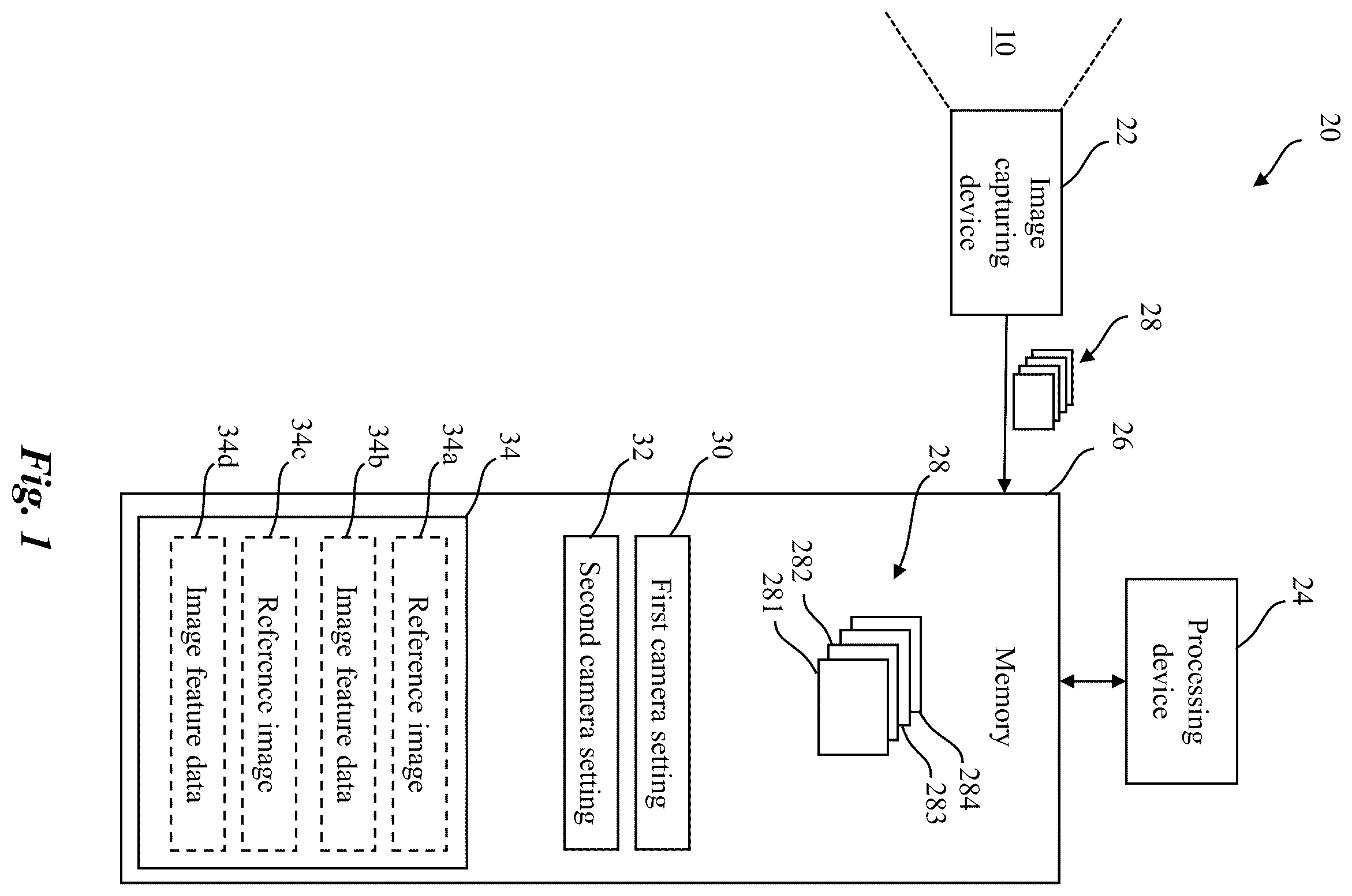 Patent US12581189 — Method for controlling a camera monitoring a scene — Figure 1