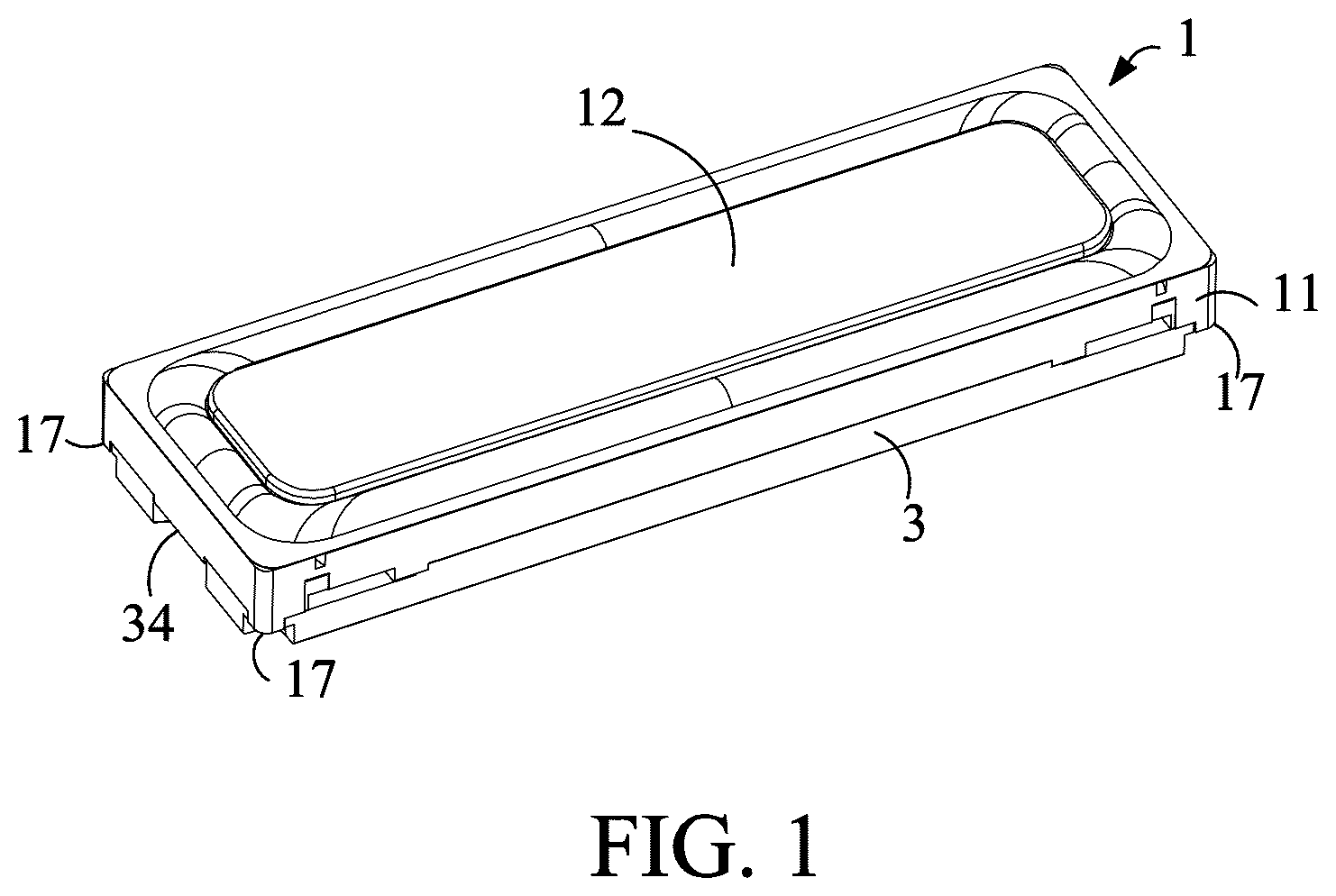 Patent US12581243 — Vibration damping loudspeaker — Figure 1