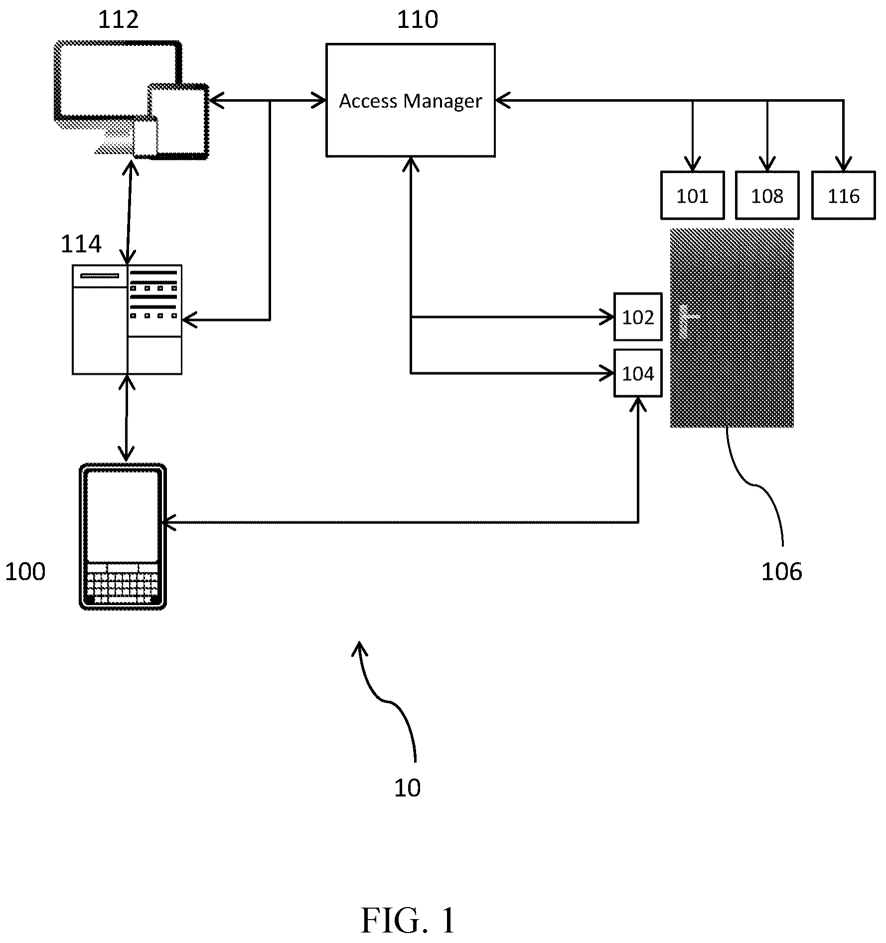 Patent US12581278 — Real-time adaptive facility deployment — Figure 1