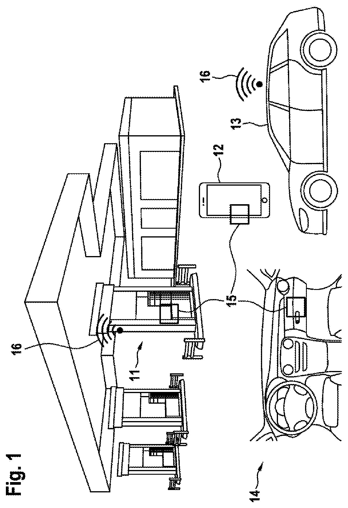 Patent US12581289 — Method and device for authenticating a motor vehicle at a hydrogen fuel pump — Figure 1