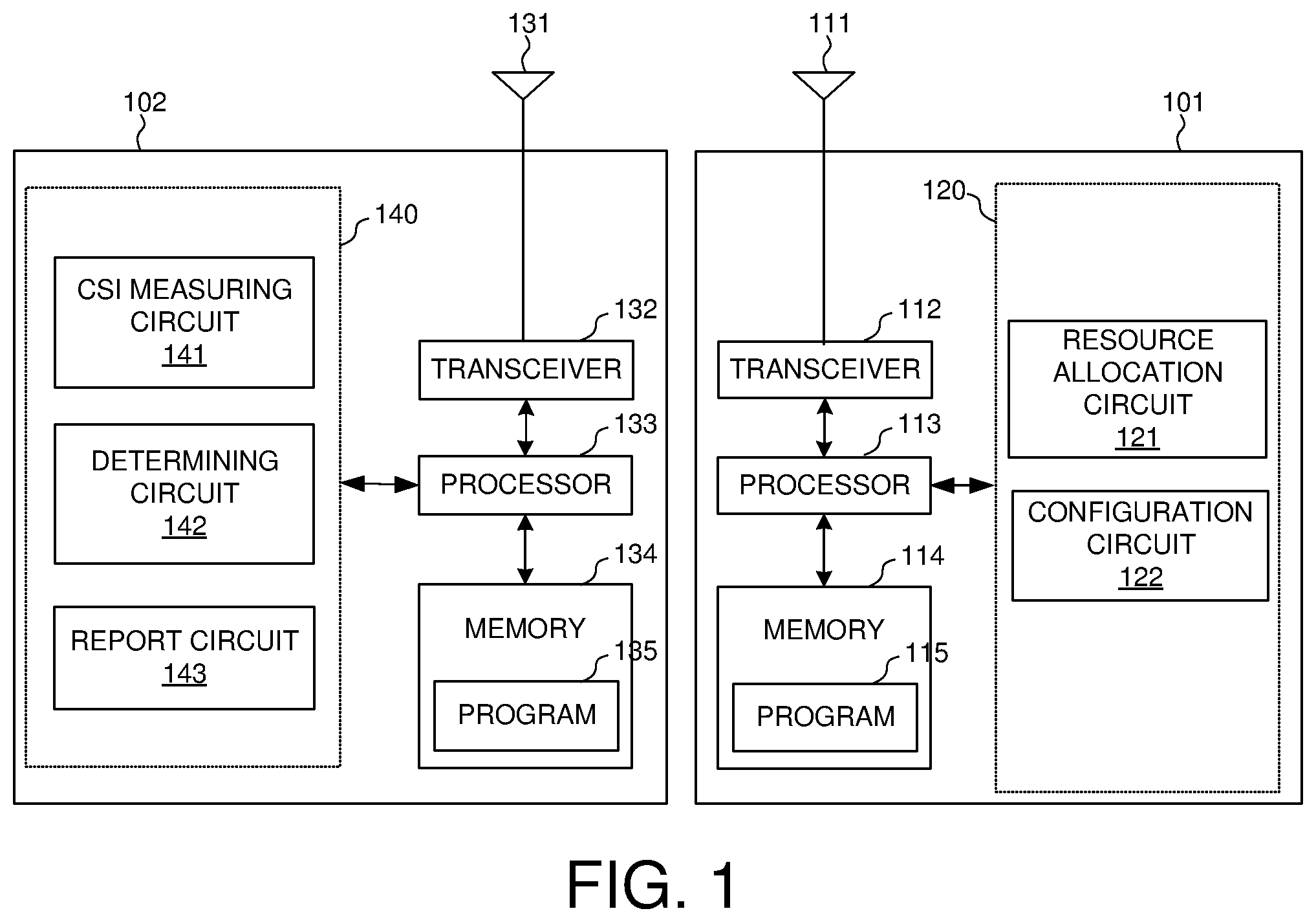 Patent US12581341 — Apparatus and method for assistance information transmission and CSI reporting — Figure 1