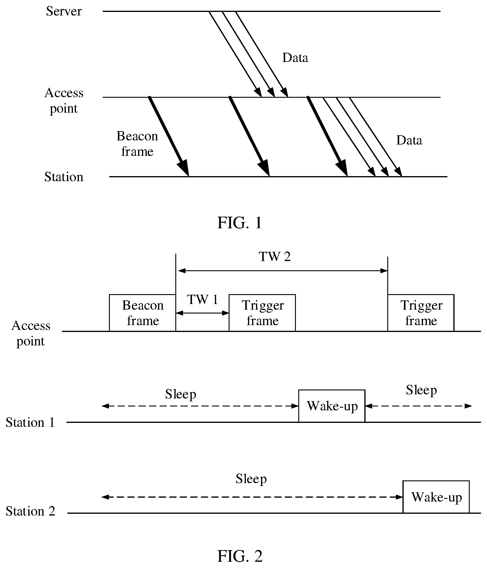 Patent US12581411 — Sleep scheduling method and device — Figure 1