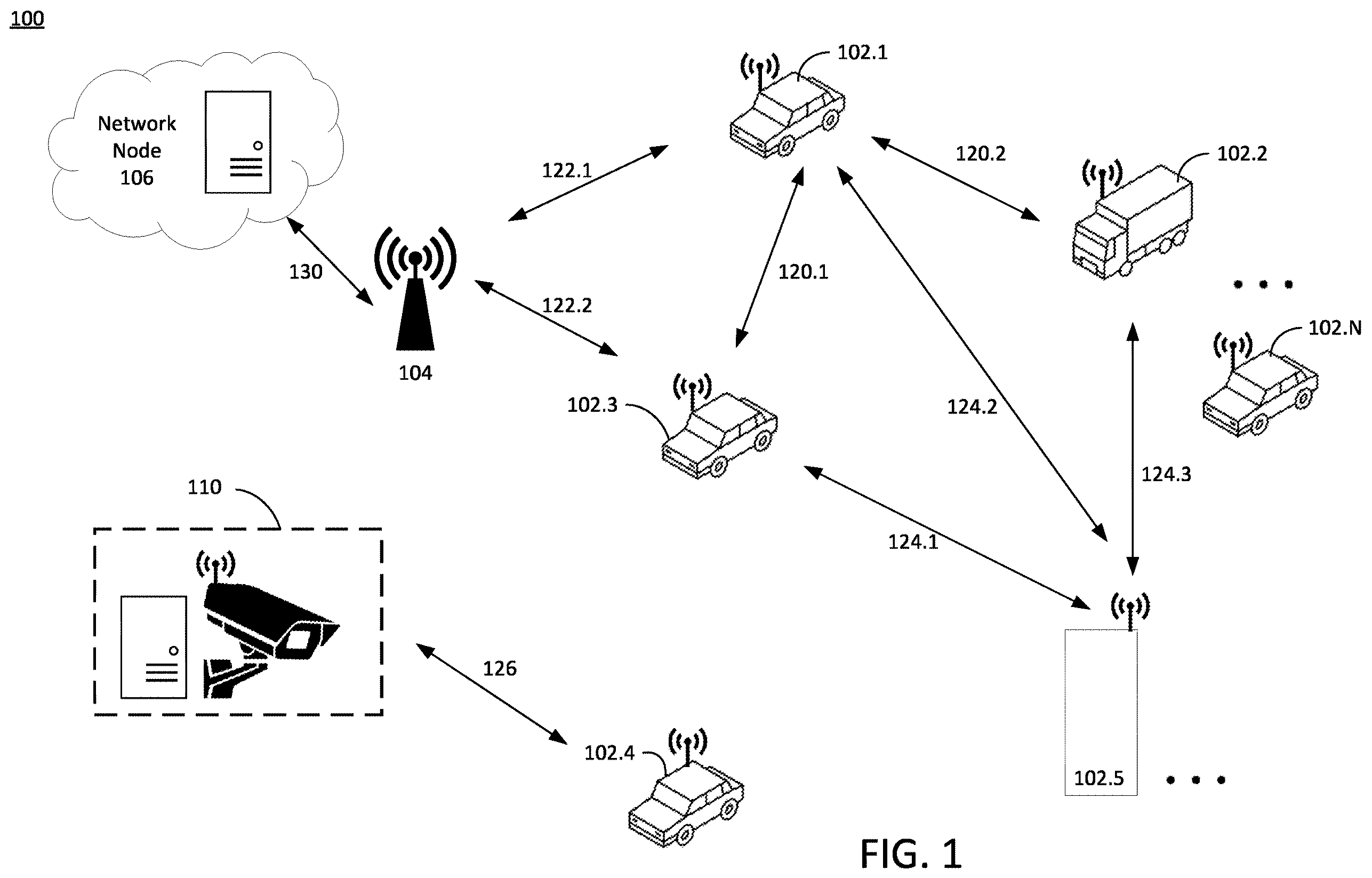 Patent US12581428 — Dynamic selection of tolling protection mechanisms and multi-channel management — Figure 1