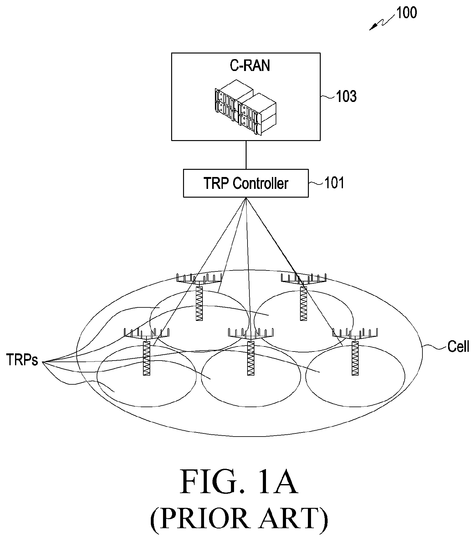 Patent US12581549 — Method and apparatus for measurement mode selection procedure in communication system including multiple transmission and reception points — Figure 1
