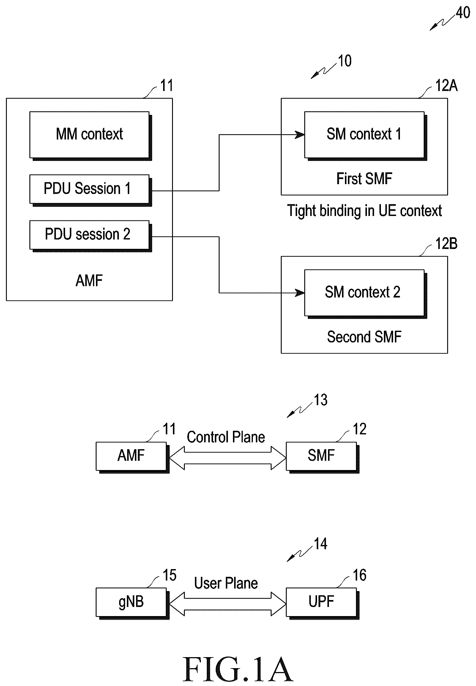 Patent US12581561 — Method and device for continuity of modem service — Figure 1