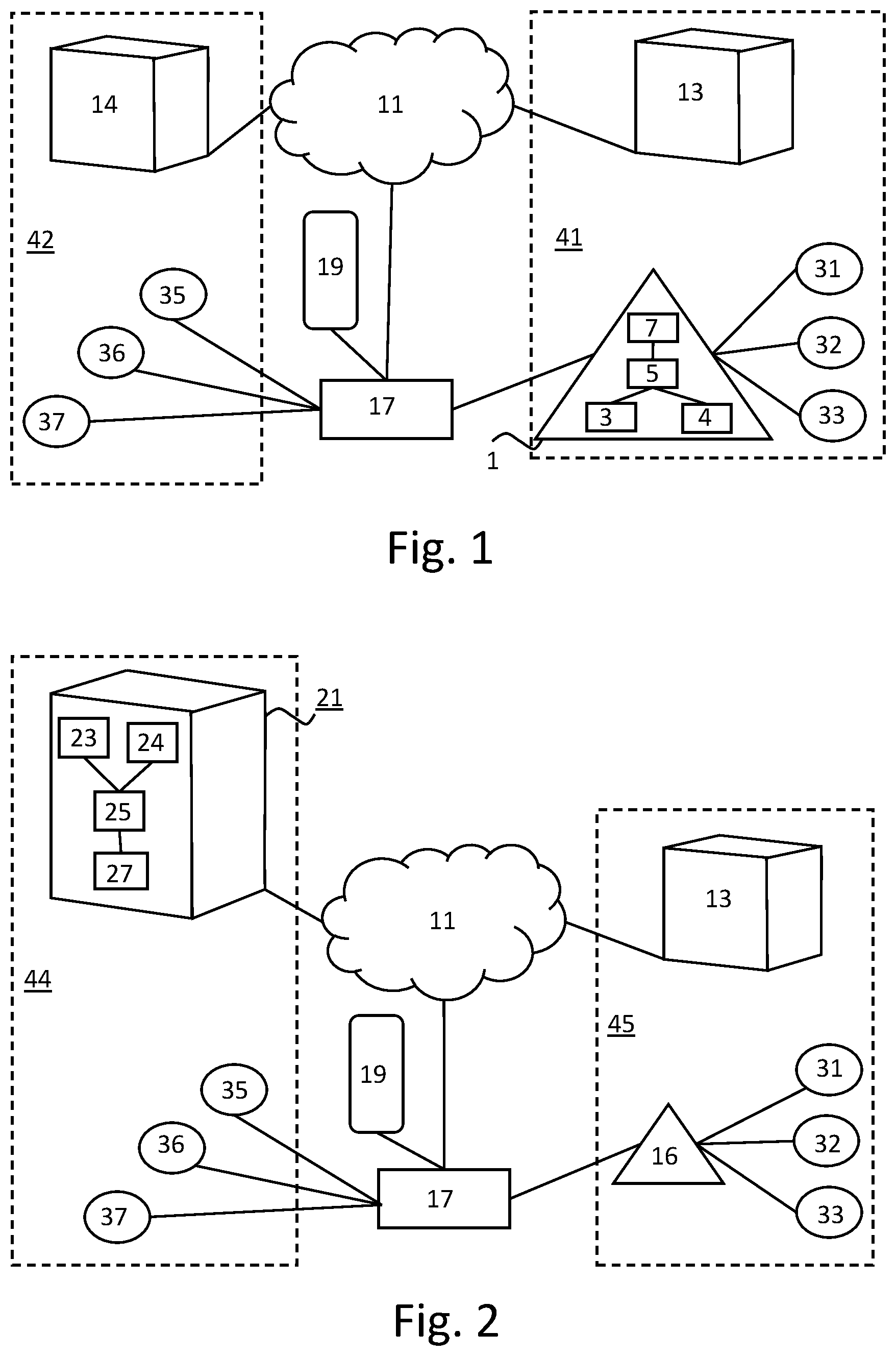 Patent US12581579 — Preventing or limiting control of a first lighting system by a second lighting system — Figure 1