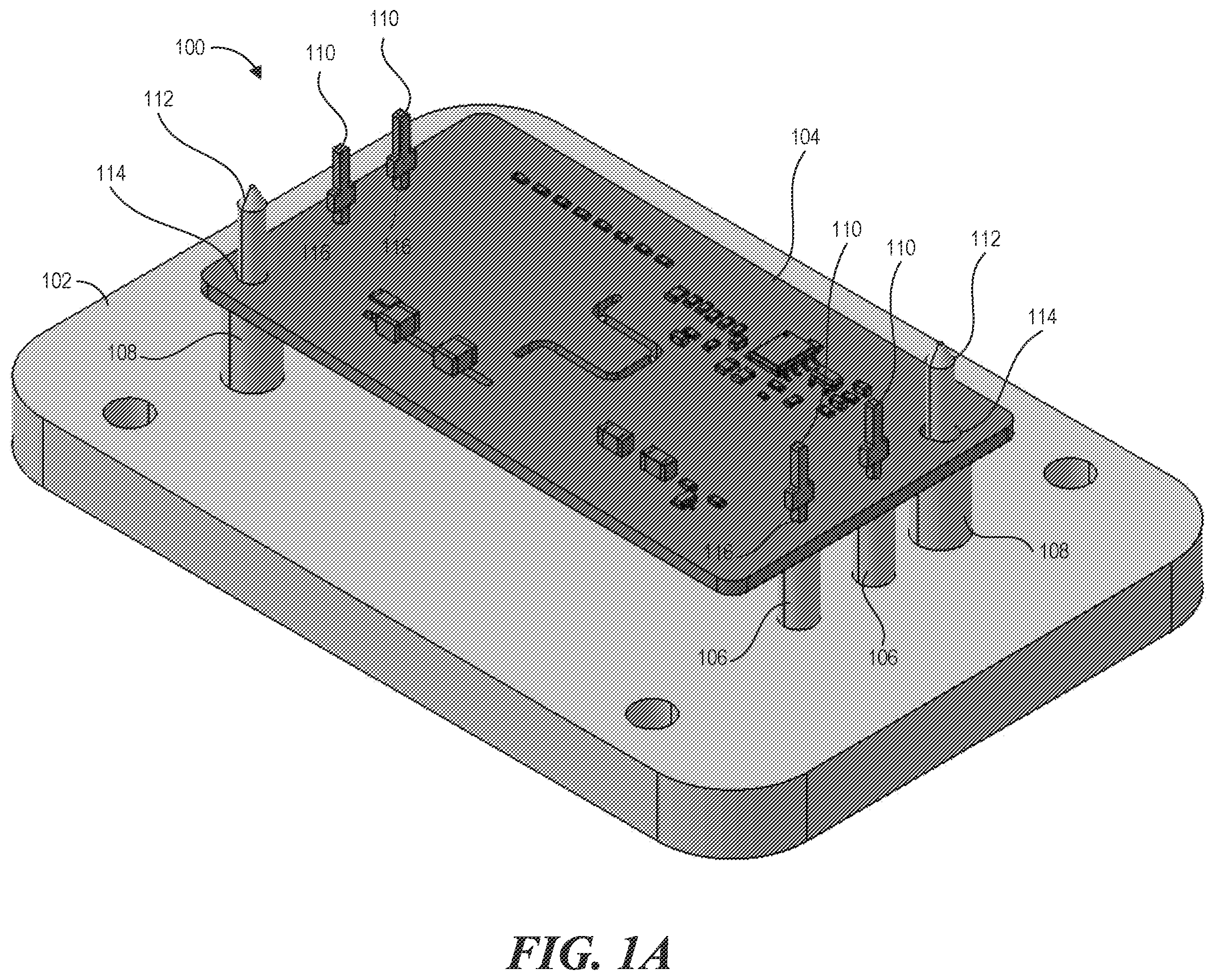 Patent US12581588 — Press-fit fasteners for securing components together — Figure 1