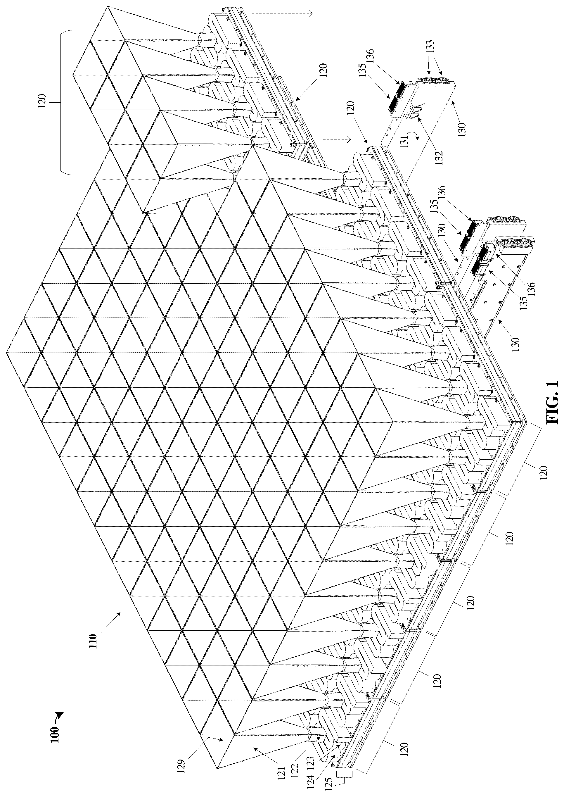 Patent US12581590 — High density radio frequency connections — Figure 1