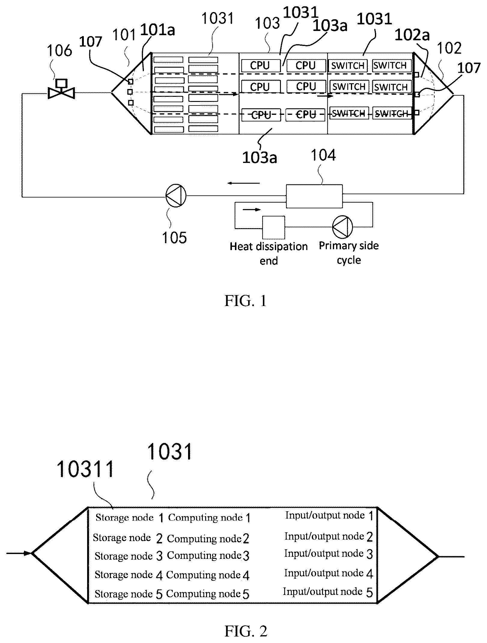 Patent US12581617 — Immersion liquid-cooling system and method, and server — Figure 1