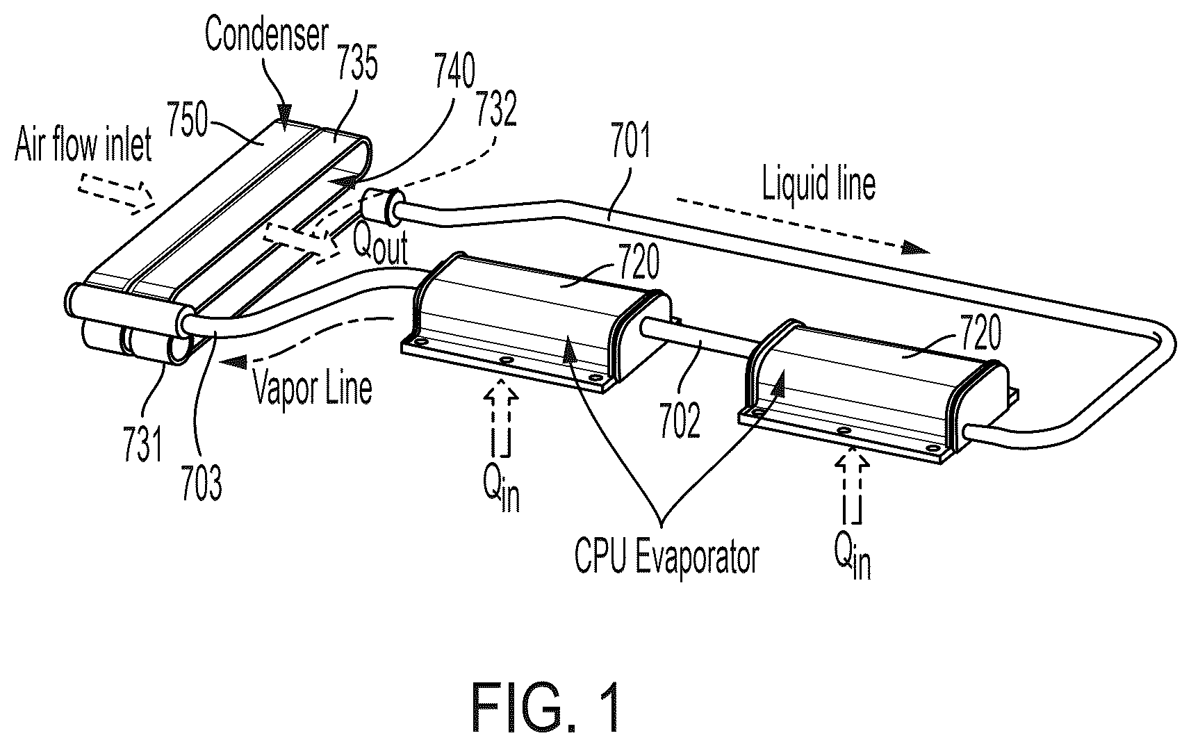 Patent US12581622 Figure 1 – Metallic thermal interface materials and associated devices, systems, and methods