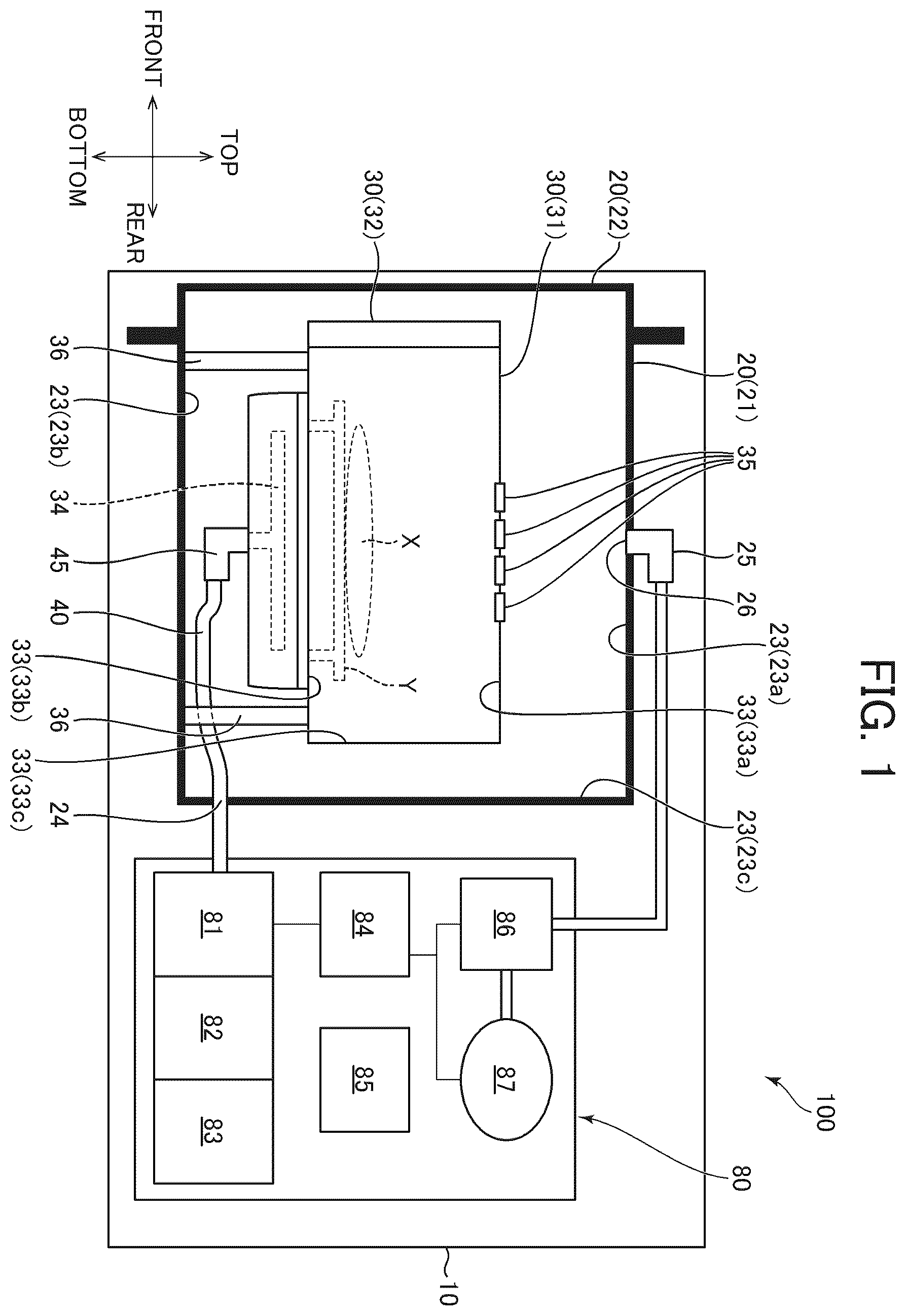 Patent US12581627 — Device with a microwave shielding container — Figure 1