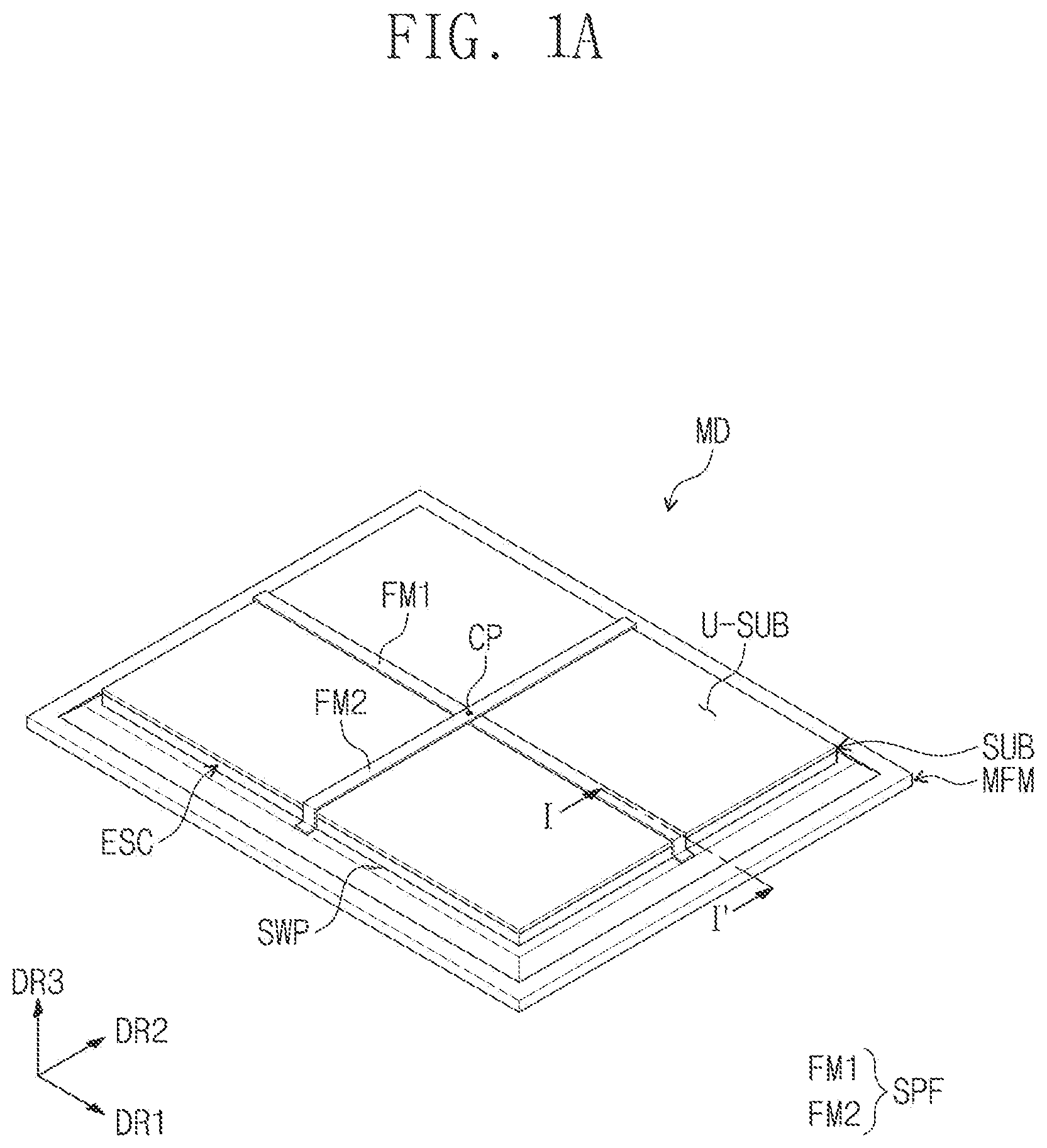 Patent US12581632 — Mapping device including electrostatic chuck and anti- separation frame — Figure 1