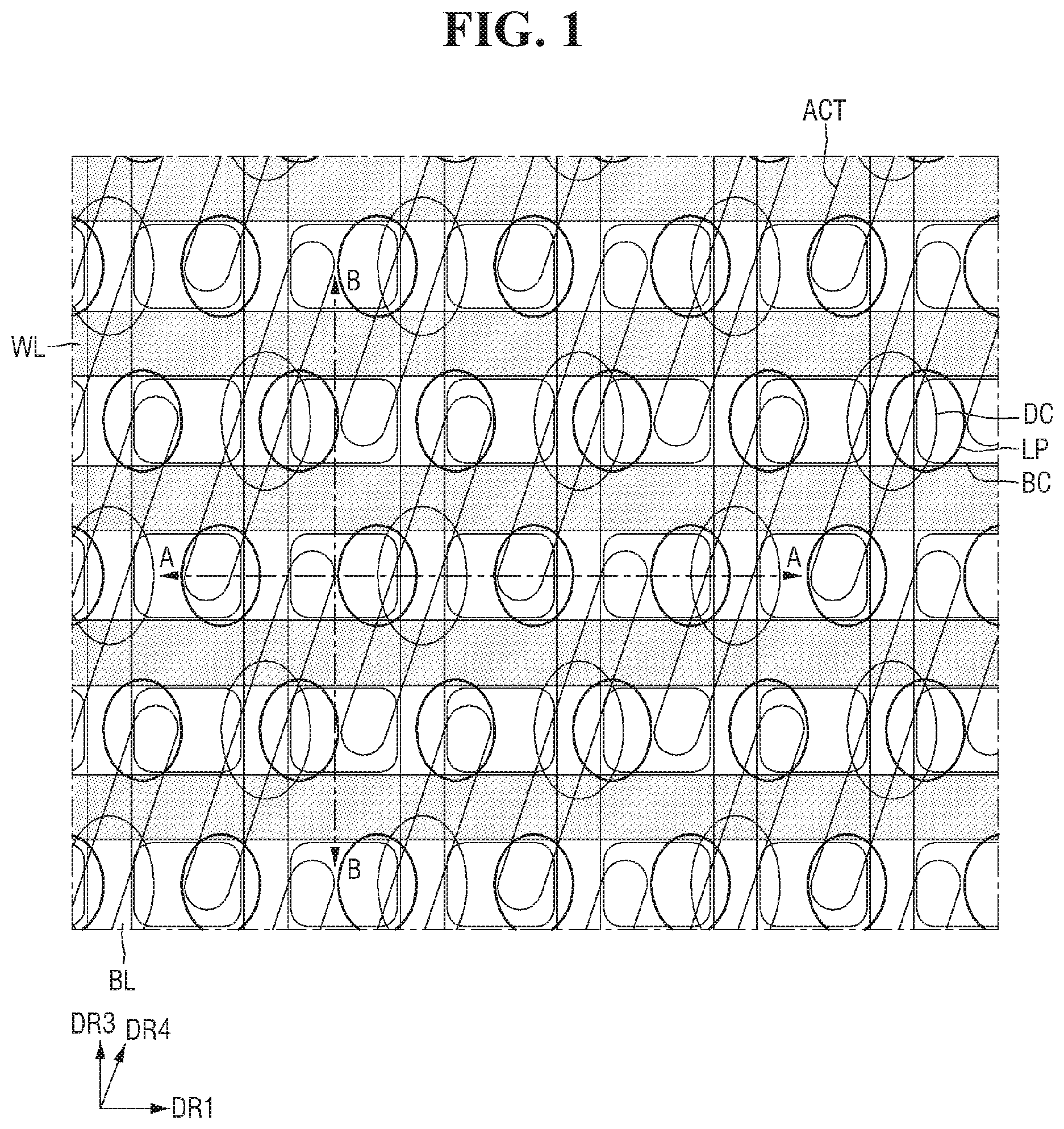 Patent US12581643 — Semiconductor memory device and method for fabricating the same — Figure 1