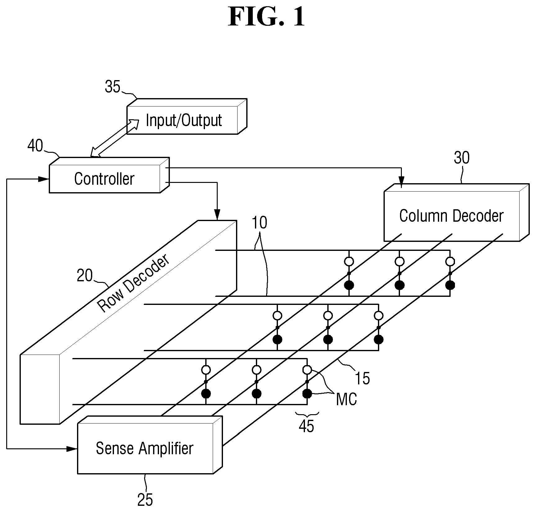 Patent US12581660 — Semiconductor memory devices — Figure 1