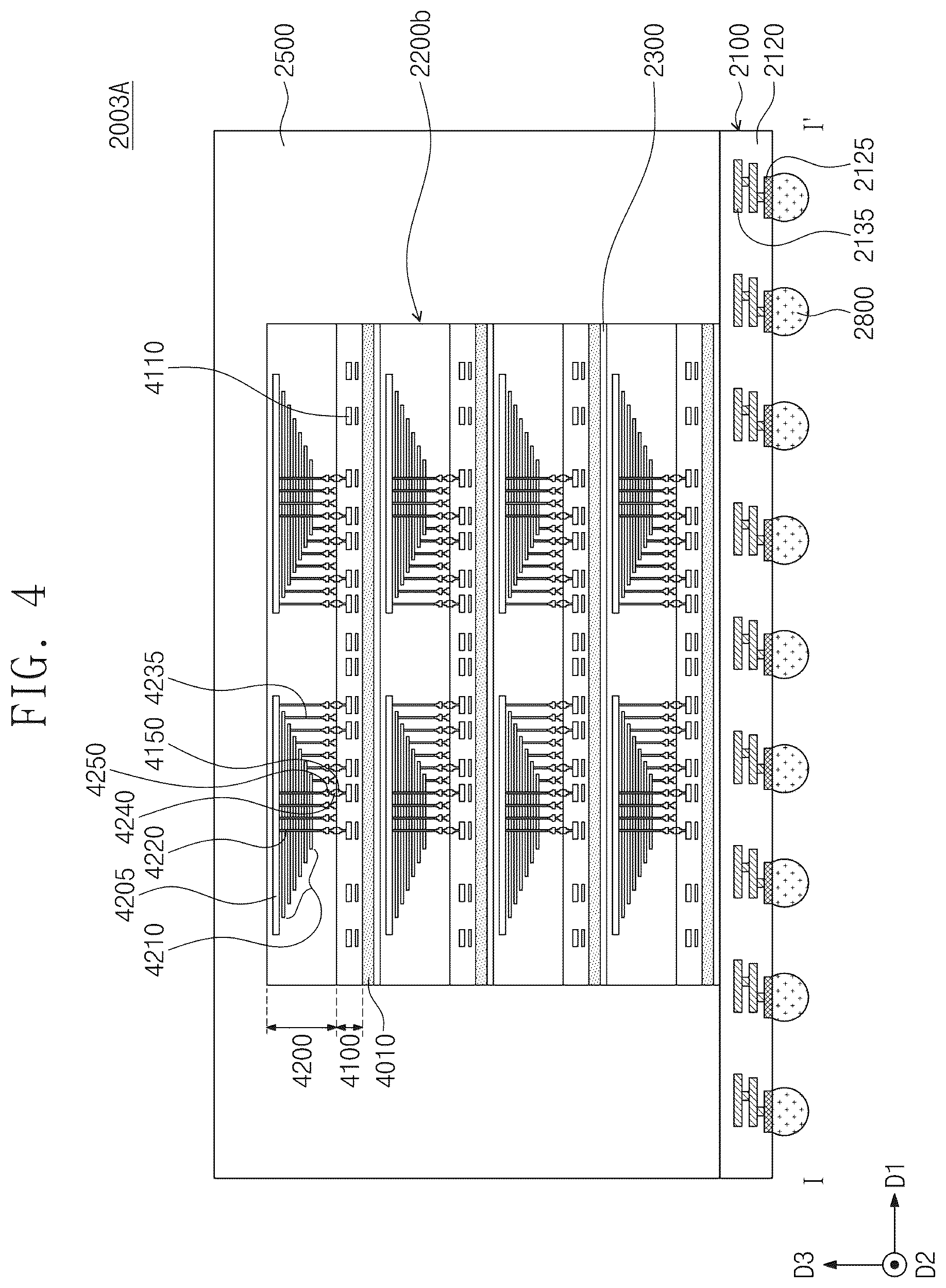 Patent US12581662 Figure 4 – Semiconductor device and electronic system including the same