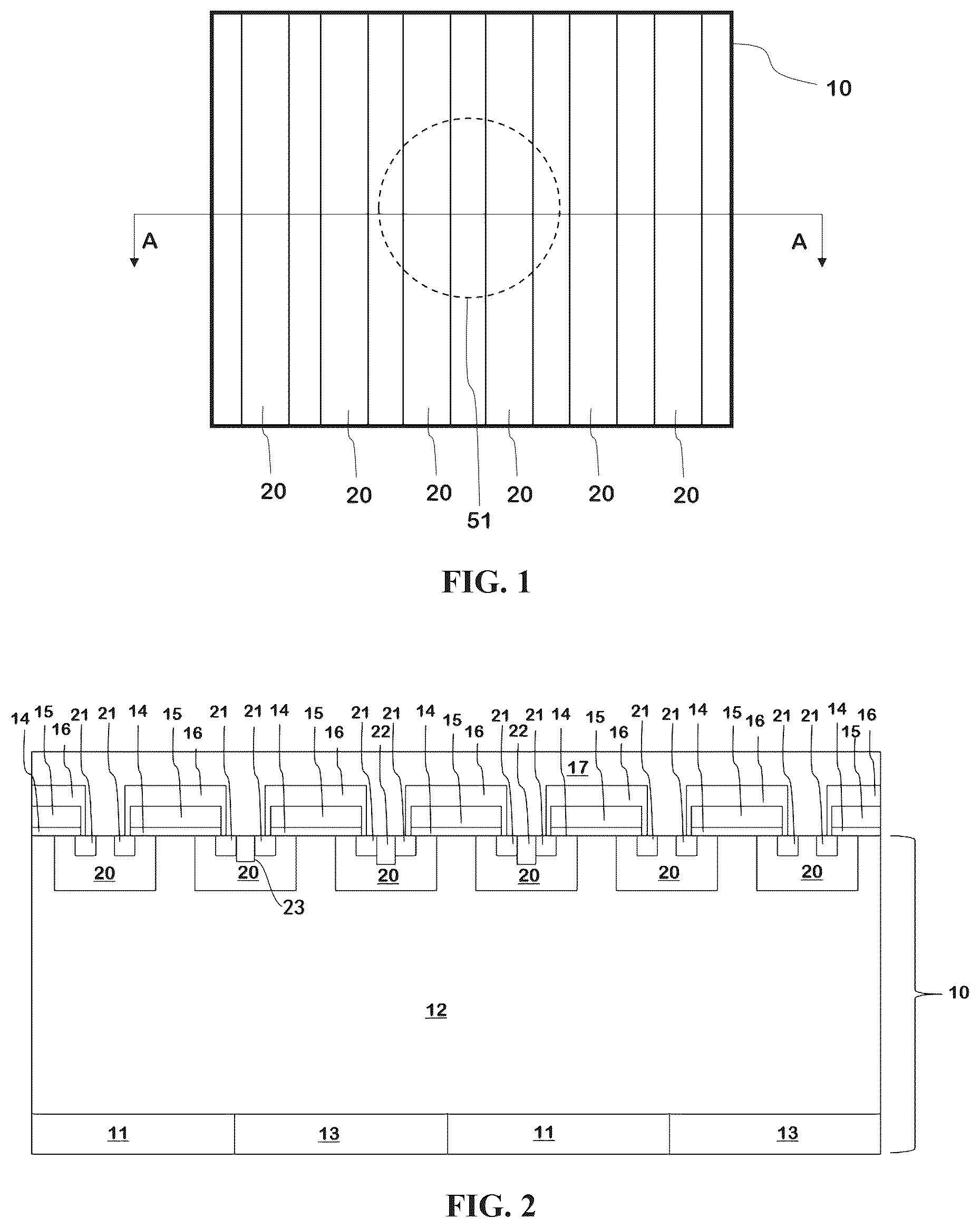 Patent US12581674 — Semiconductor device including first p-type body region contact region — Figure 1