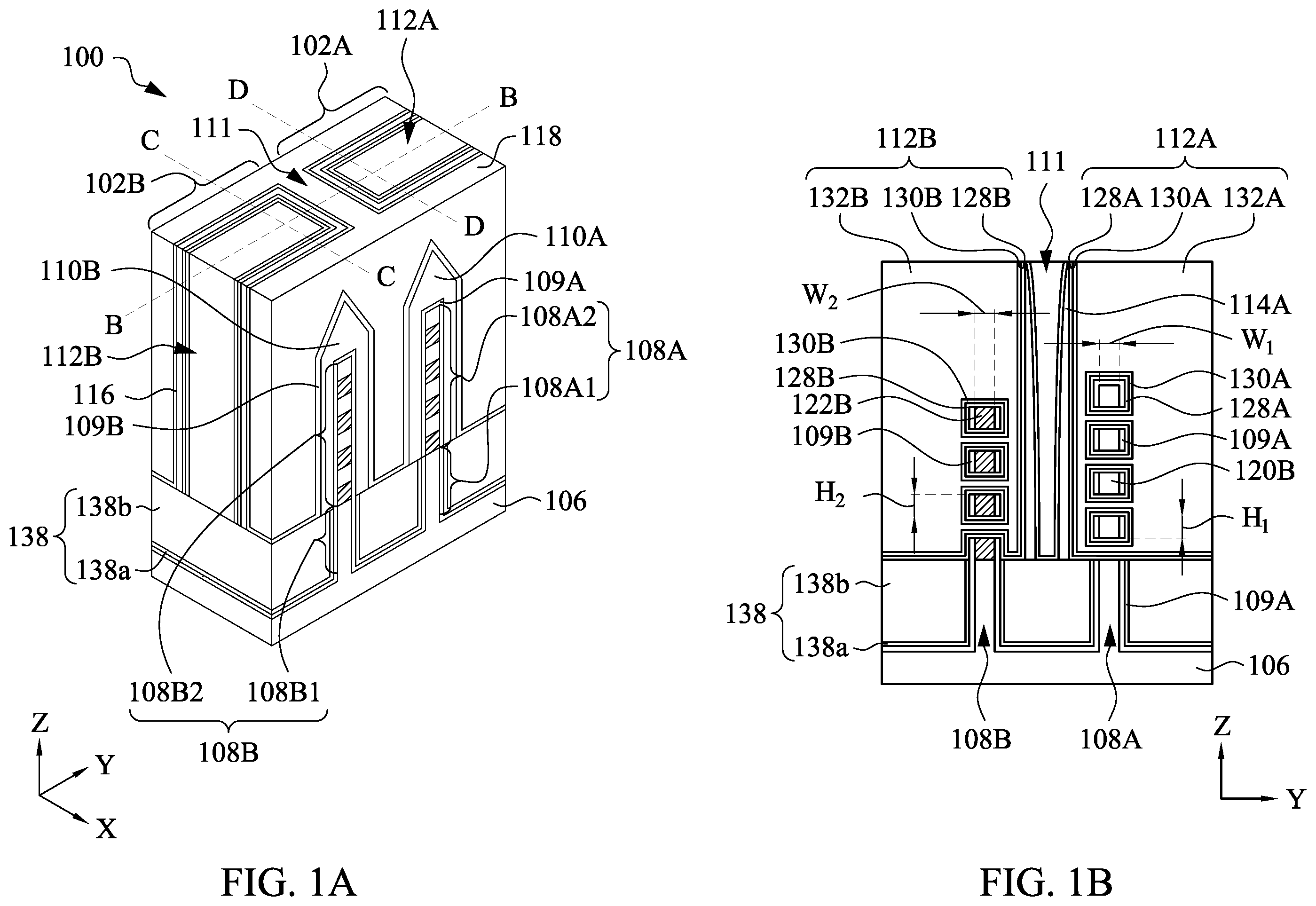 Patent US12581677 — Passivation layers for semiconductor devices — Figure 1