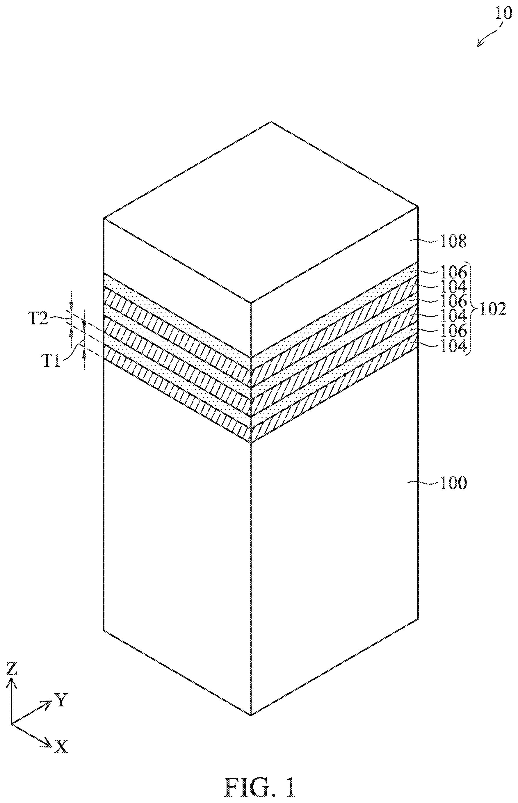 Patent US12581689 — Multi-gate semiconductor device and fabrication method thereof — Figure 1
