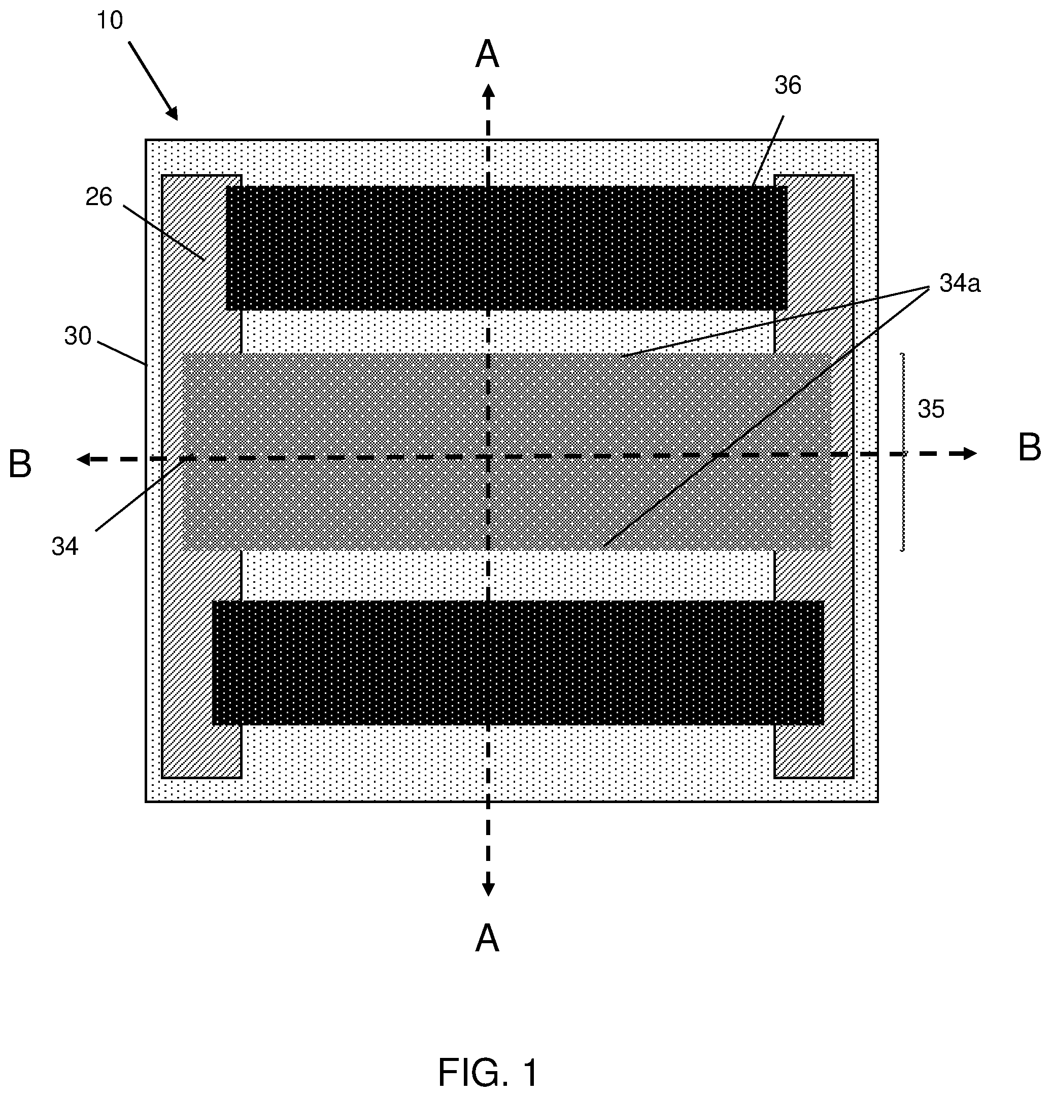 Patent US12581701 — Device with dual isolation structure — Figure 1