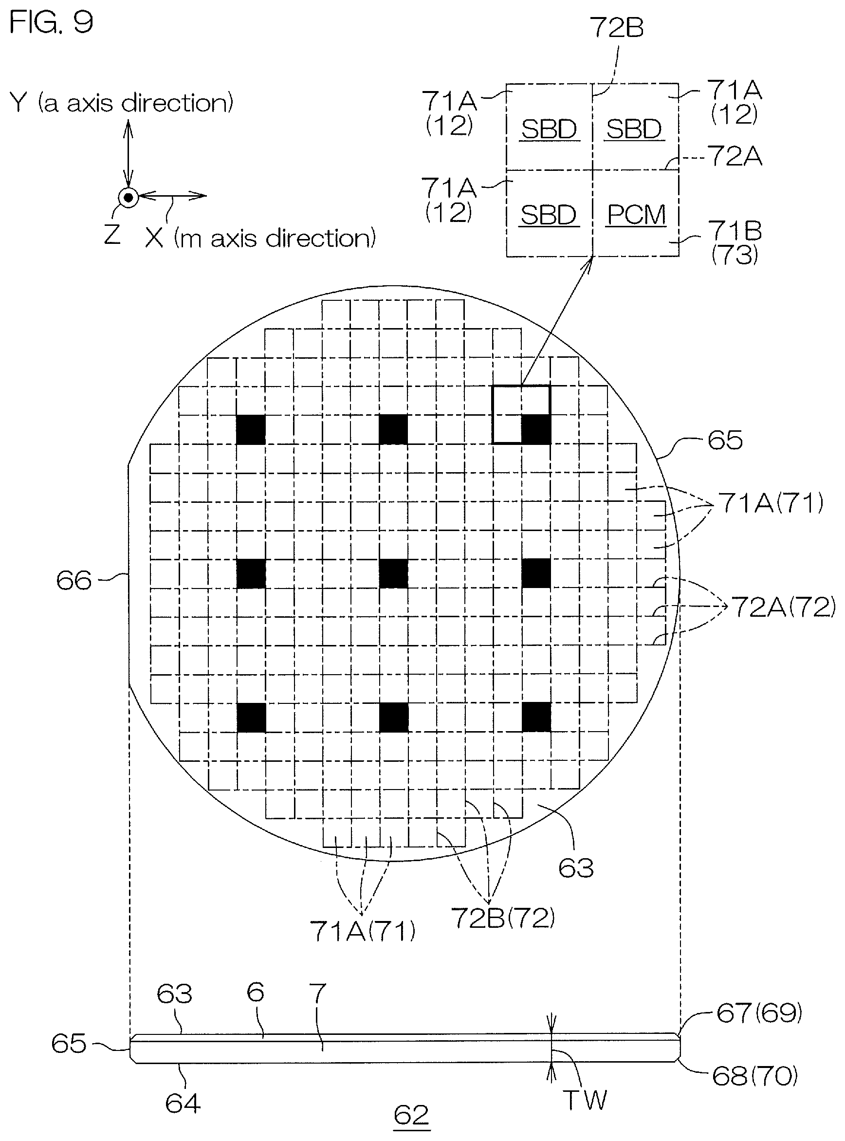 Patent US12581708 Figure 8 – SiC semiconductor device, and manufacturing method therefor