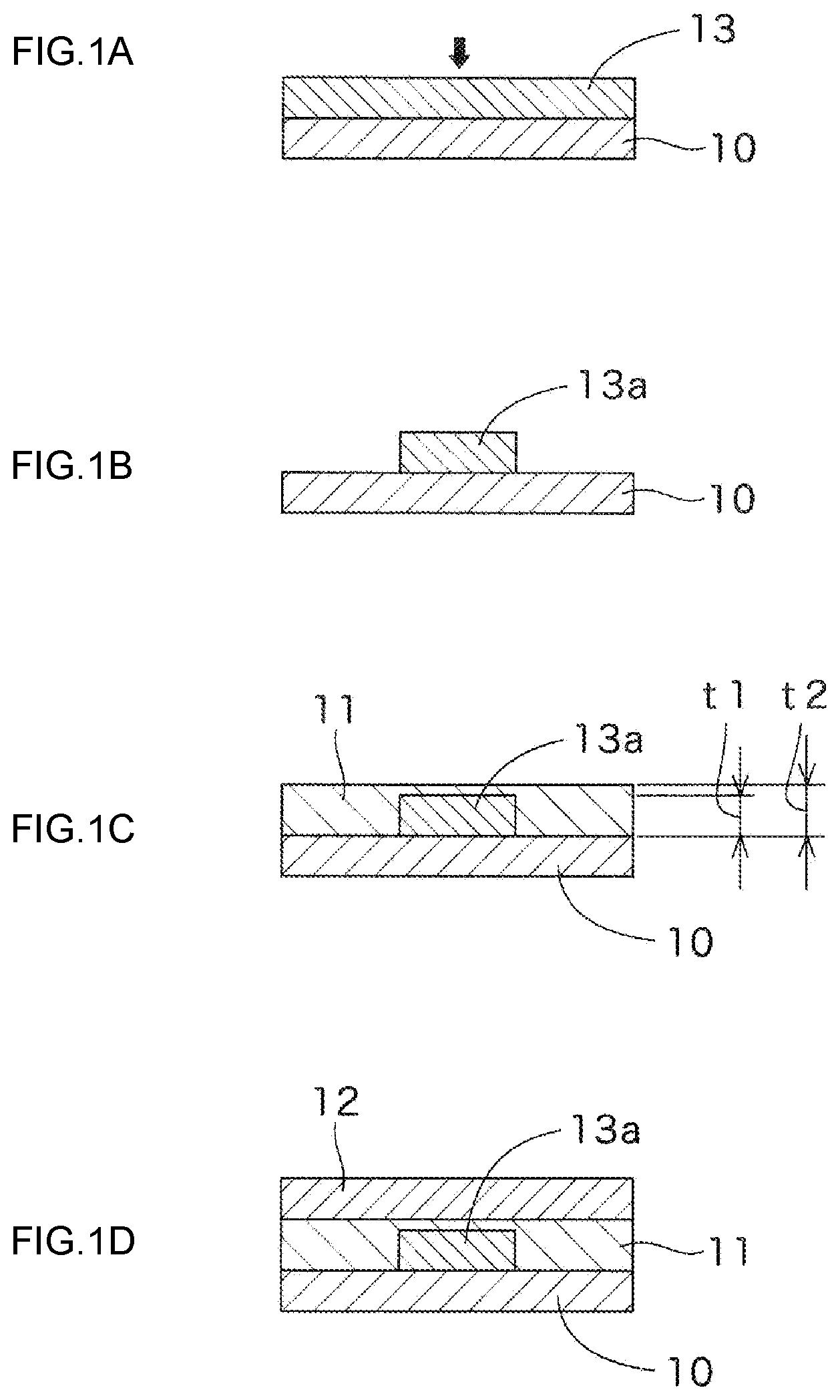 Patent US12581710 — Manufacturing method of patterning substrate, patterned substrate, and intermediate patterned substrate — Figure 1