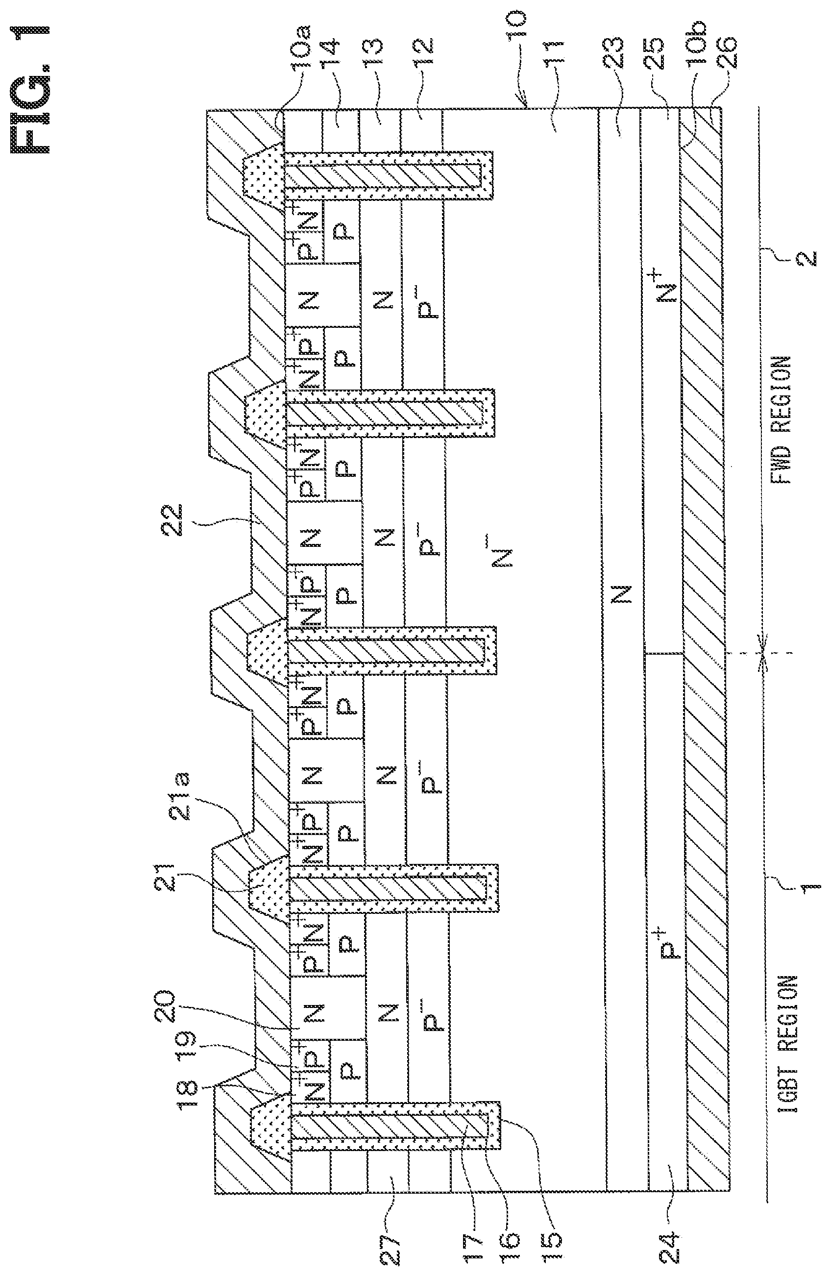 Patent US12581716 — Semiconductor device with metal film on semiconductor substrate and method of manufacturing the same — Figure 1