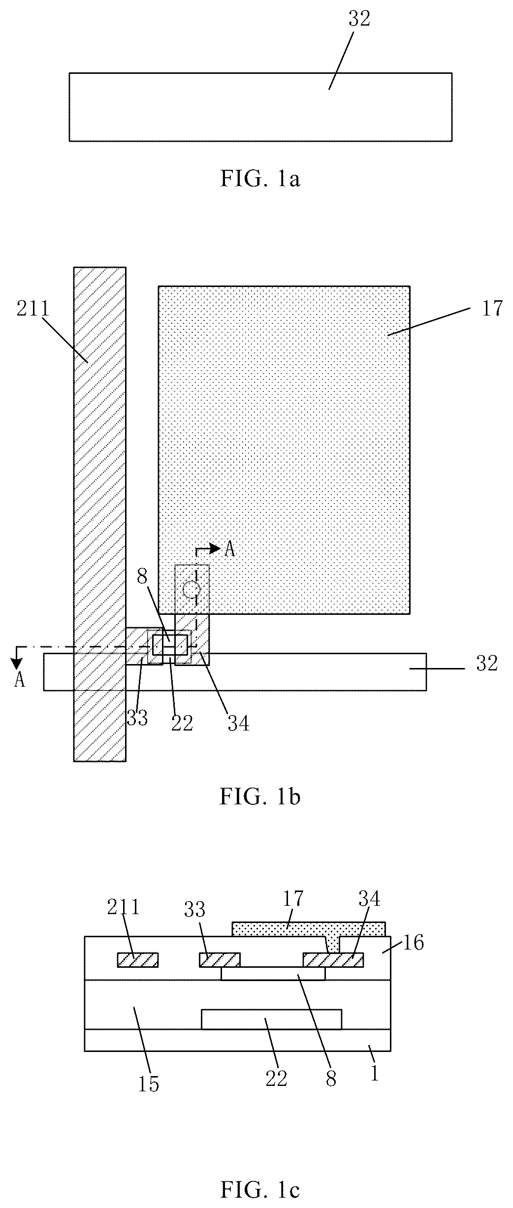 Patent US12581731 — Array substrate, method for manufacturing the array substrate and display panel — Figure 1