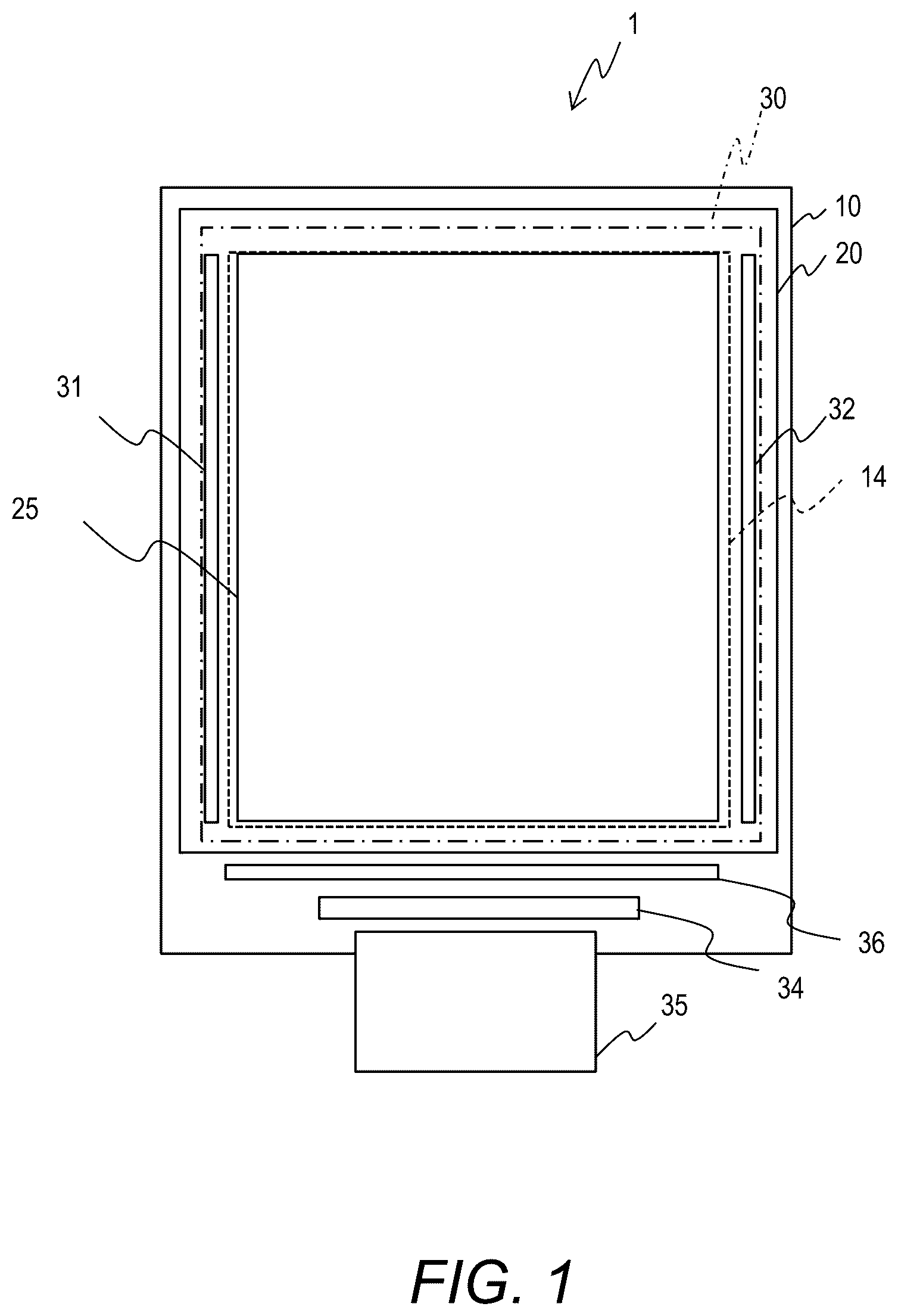 Patent US12581737 — Oxide semiconductor thin-film transistor device and method of manufacturing the same — Figure 1