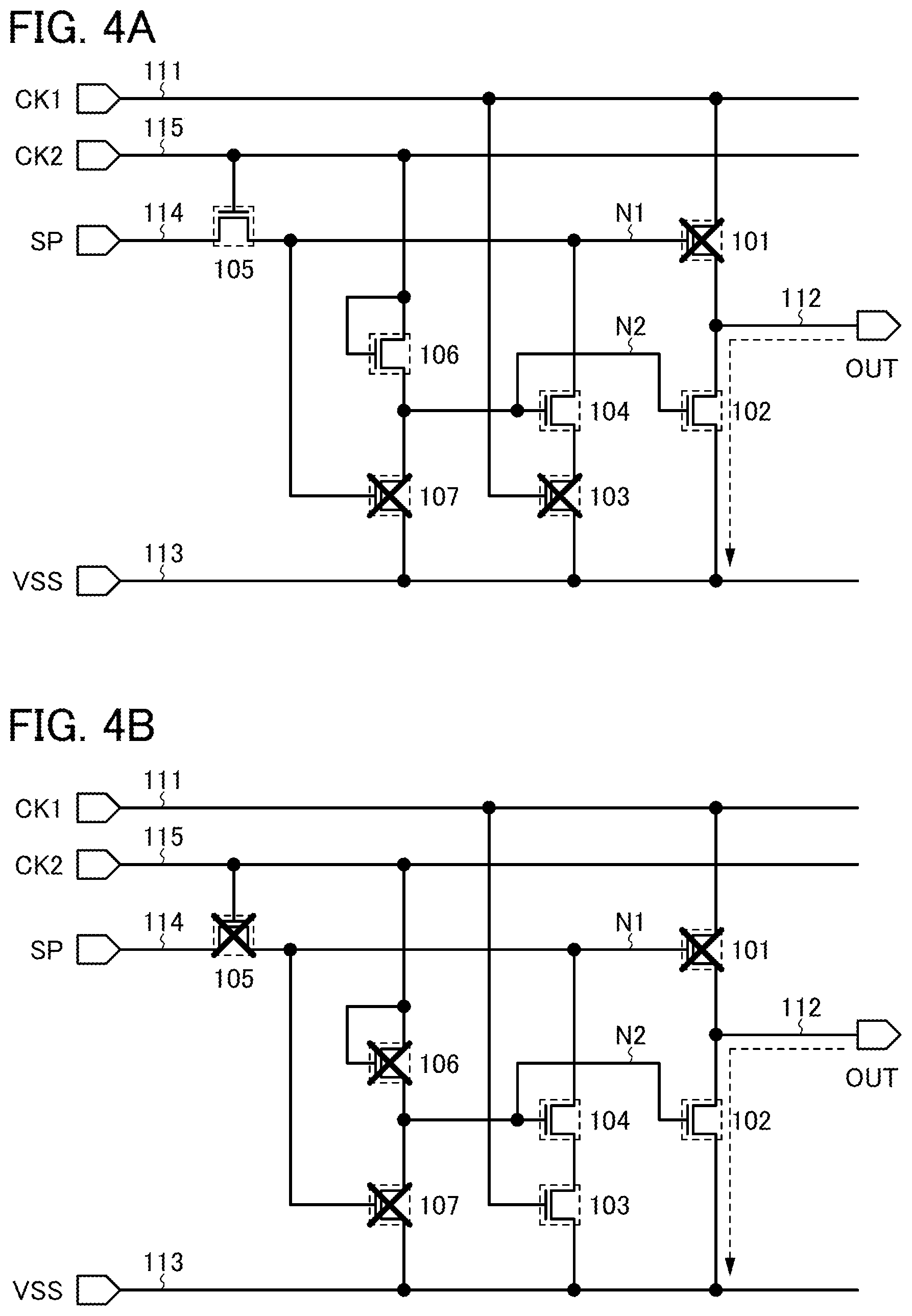 Patent US12581741 Figure 4 – Semiconductor device and electronic device