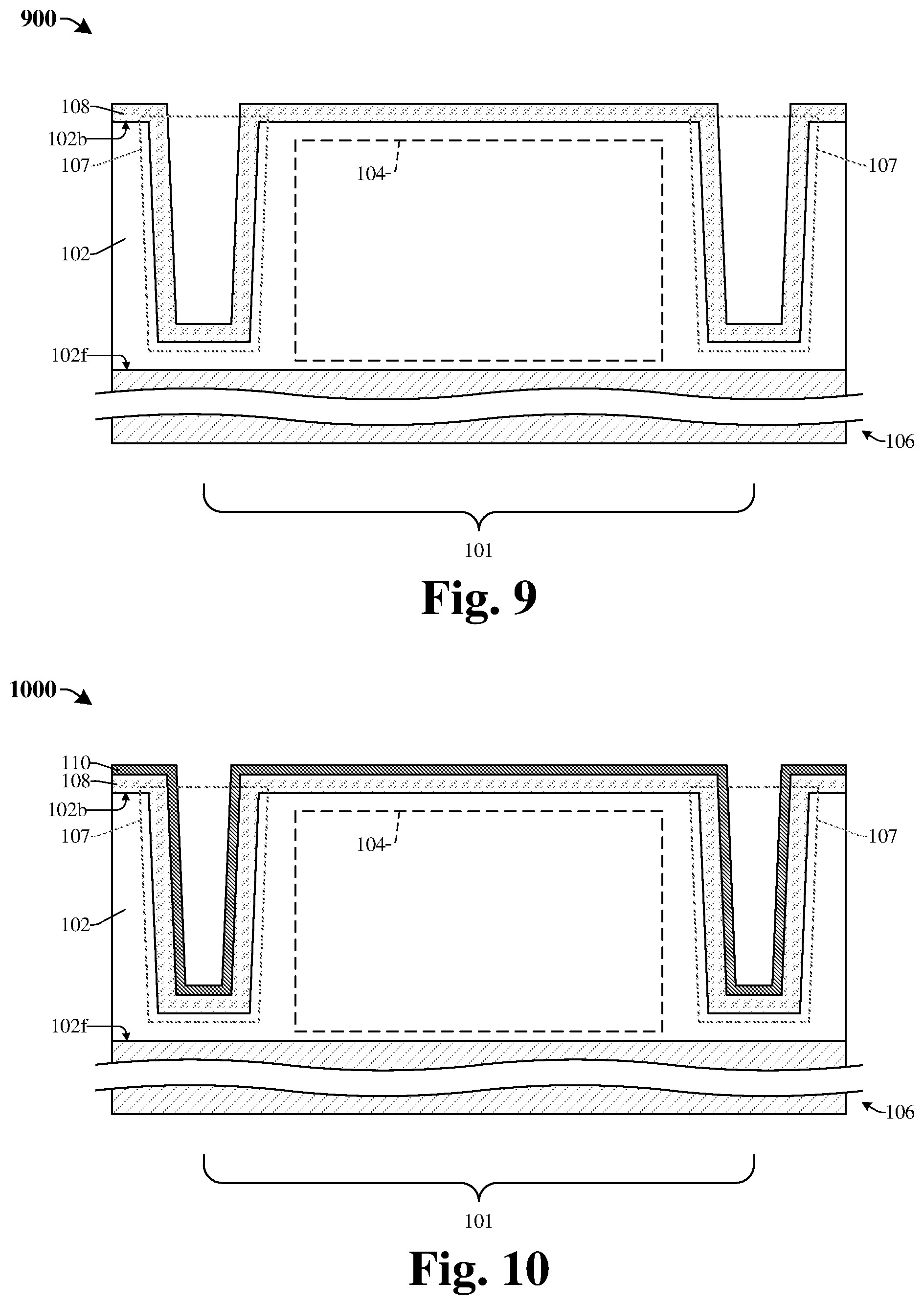 Patent US12581762 Figure 6 – Enhanced trench isolation structure
