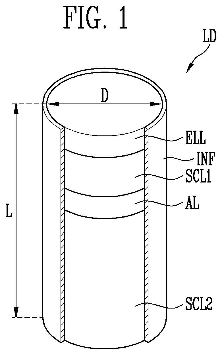 Patent US12581775 — Display device and method of manufacturing the same — Figure 1