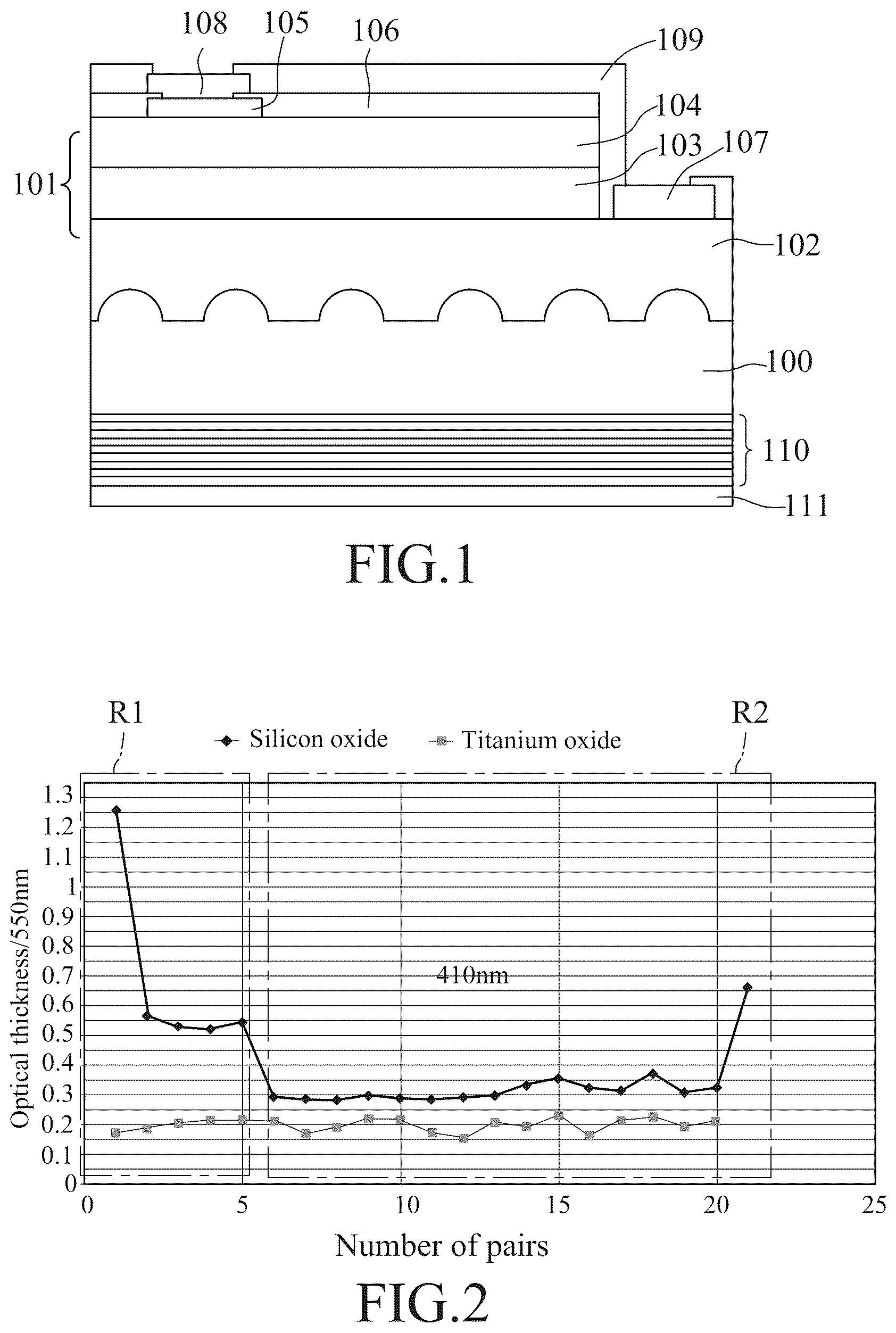 Patent US12581778 — Light emitting device — Figure 1