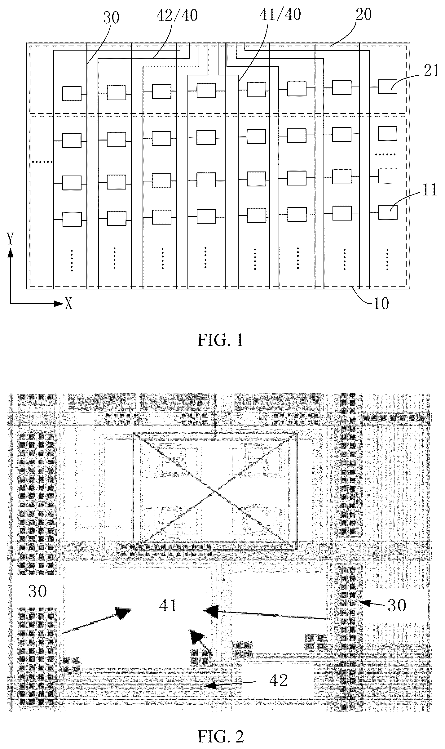 Patent US12581782 — Display panels and methods of manufacturing a display panel — Figure 1