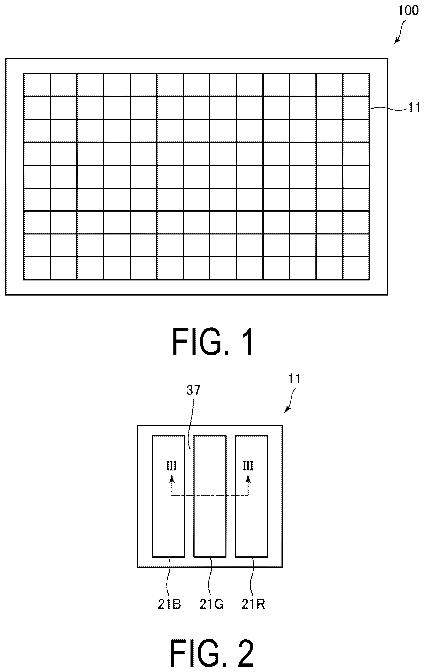 Patent US12581805 — Display device and method for manufacturing display device — Figure 1