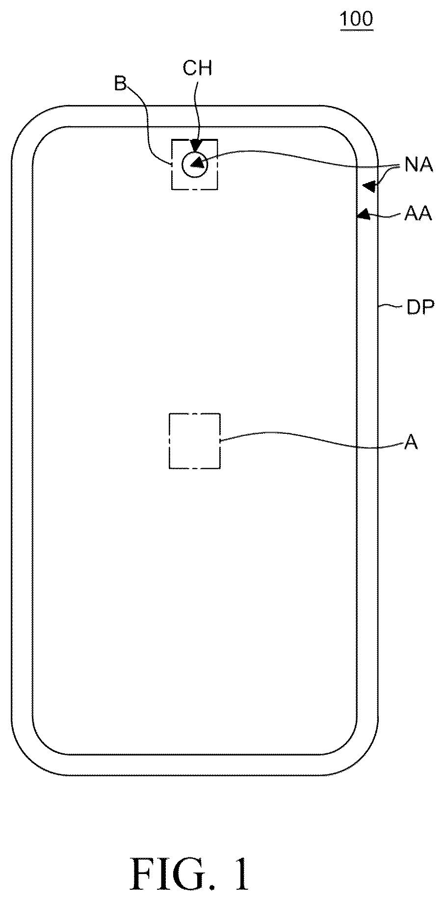 Patent US12581808 — Electroluminescent display device — Figure 1