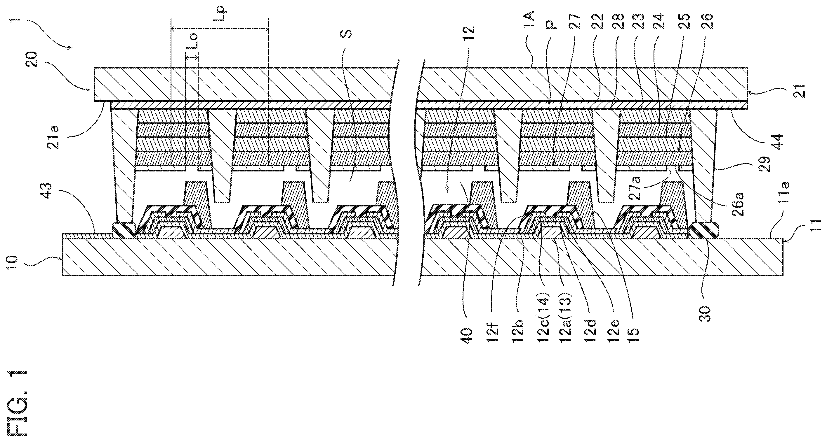Patent US12581812 — Display device — Figure 1